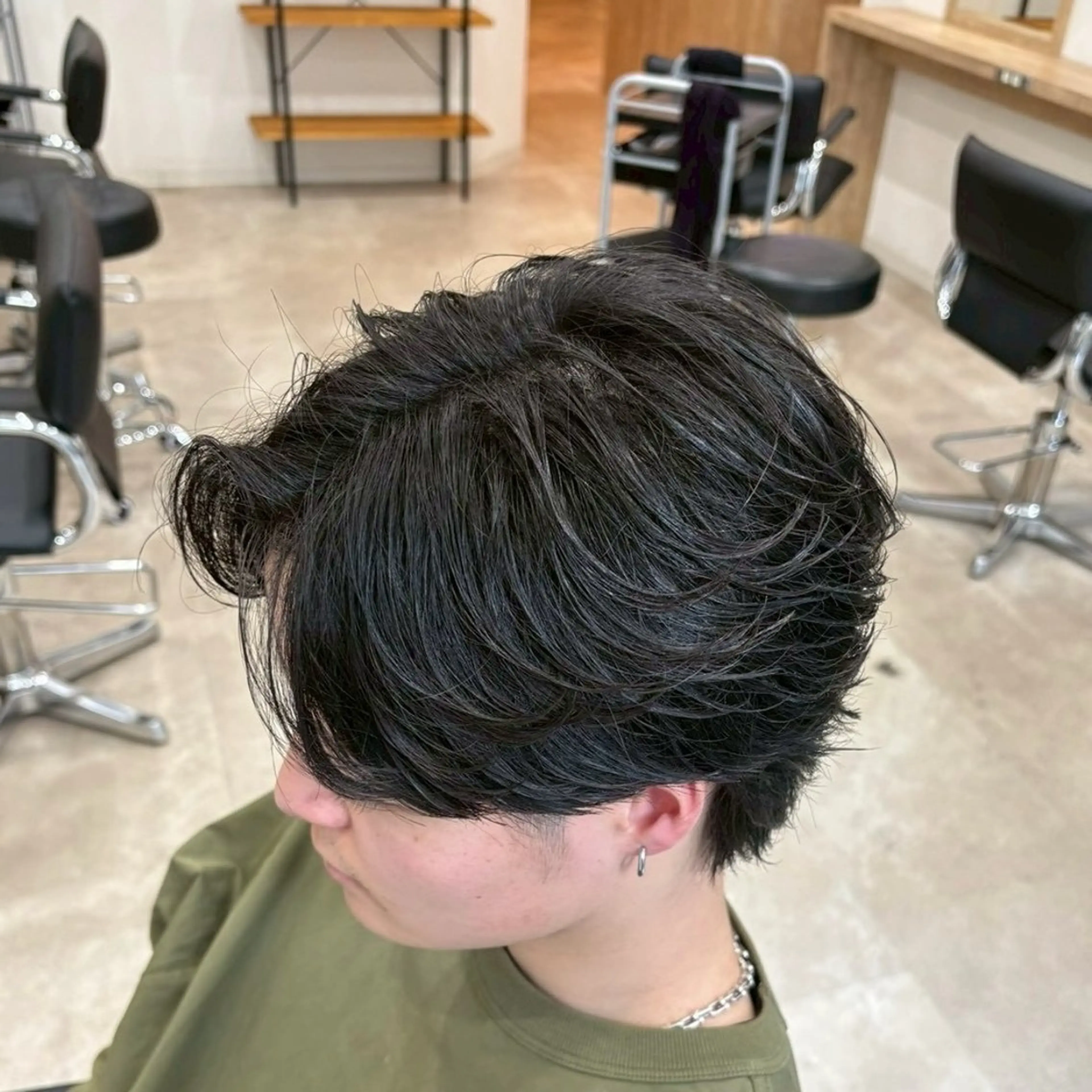 パーマ メンズ ♨️毛流れ特化♨️ メンズパーマ/はやとのヘアスタイル