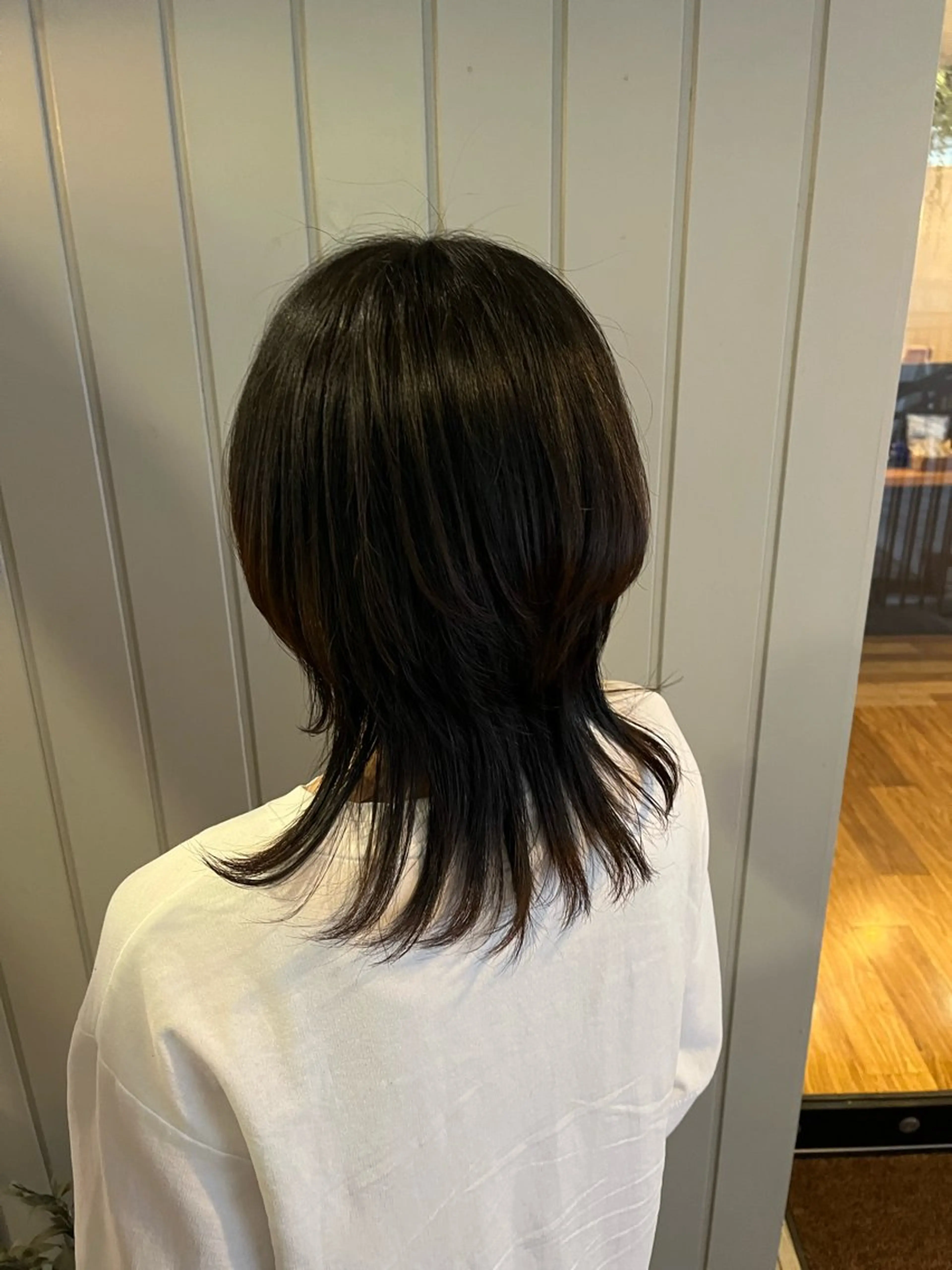 ミディアム 田中 結月のヘアスタイル