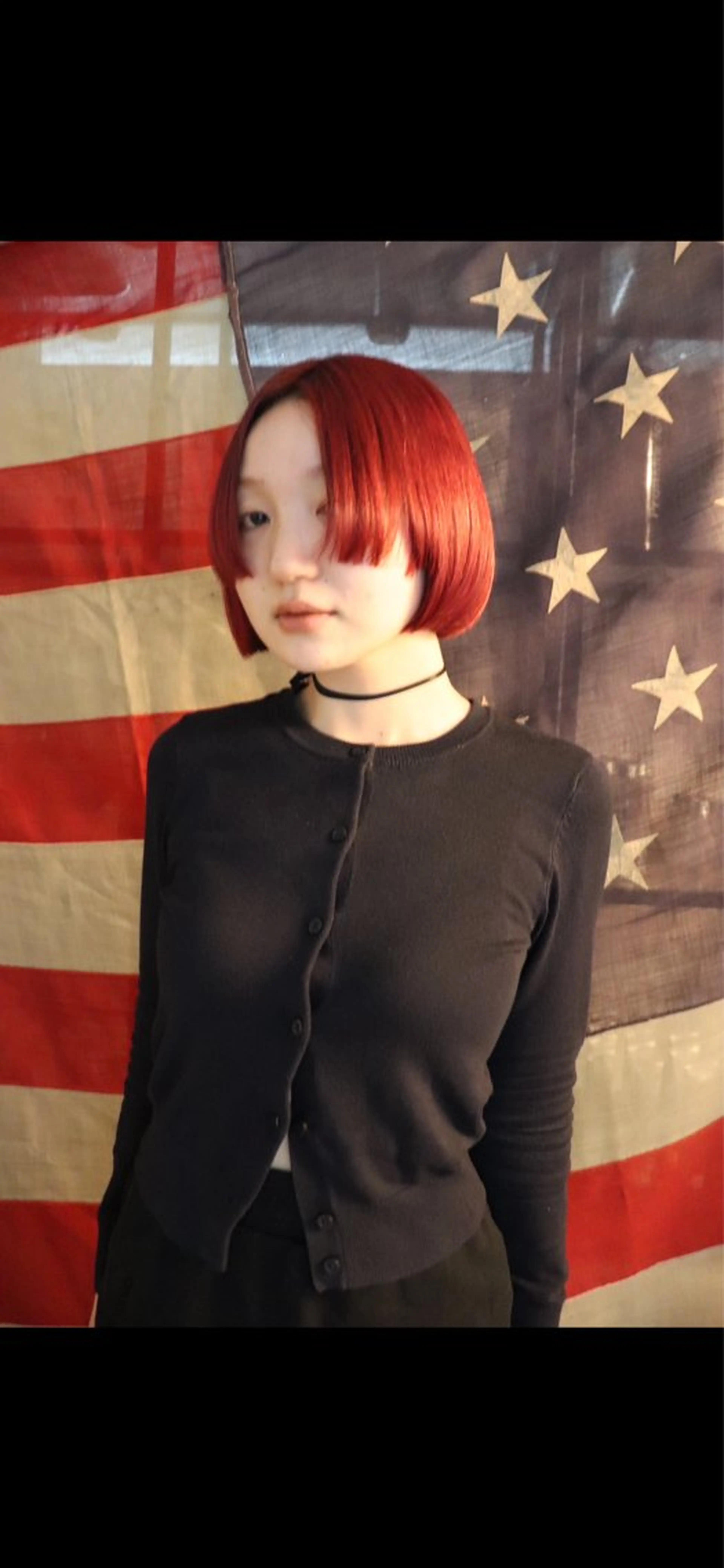 ミディアム カラー ヘアアレンジ @kyoniyy KYONIのヘアスタイル