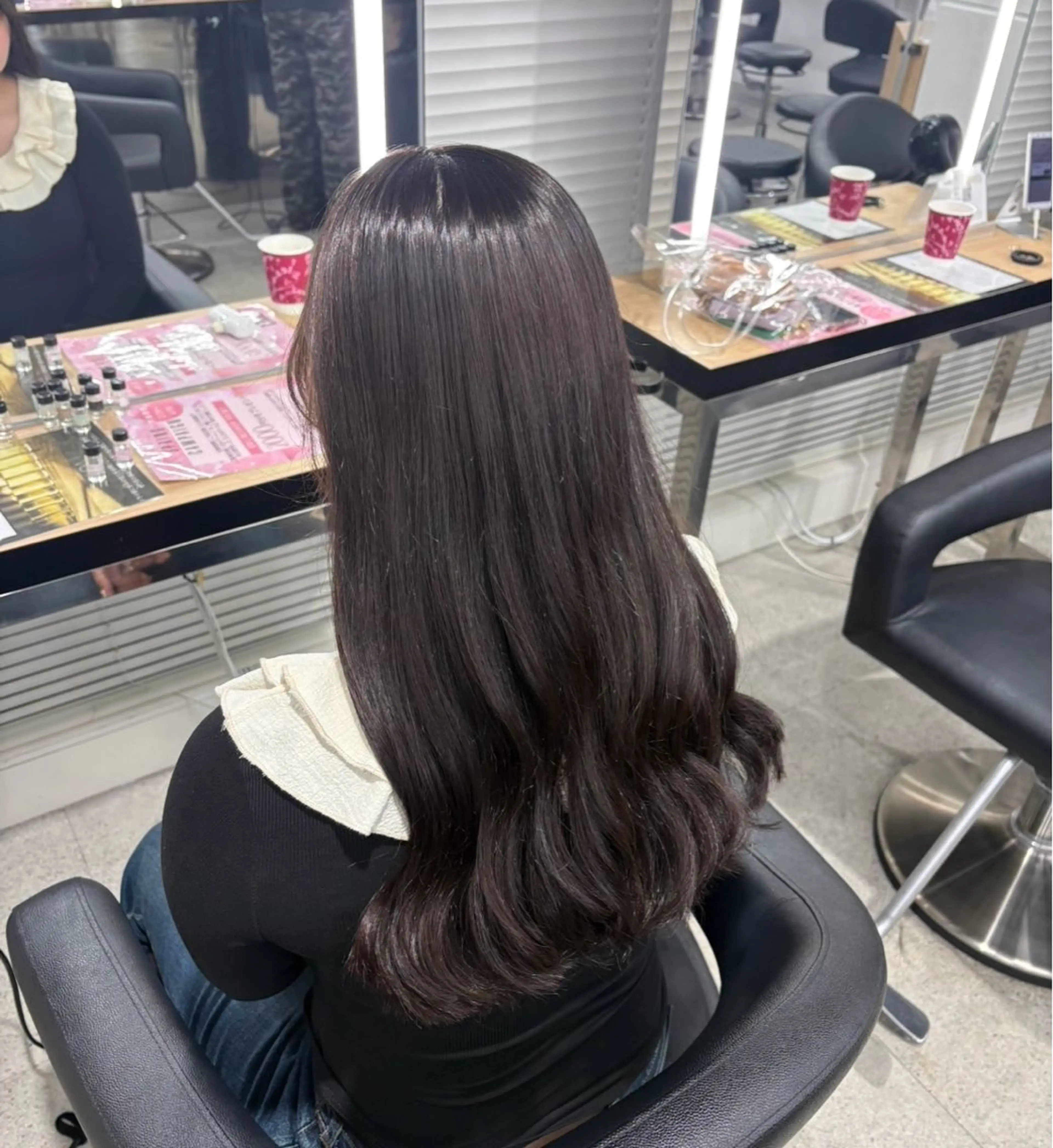 ロング ヘアカラー miku/ラベンダー 透明感カラー🪻❤︎のヘアスタイル