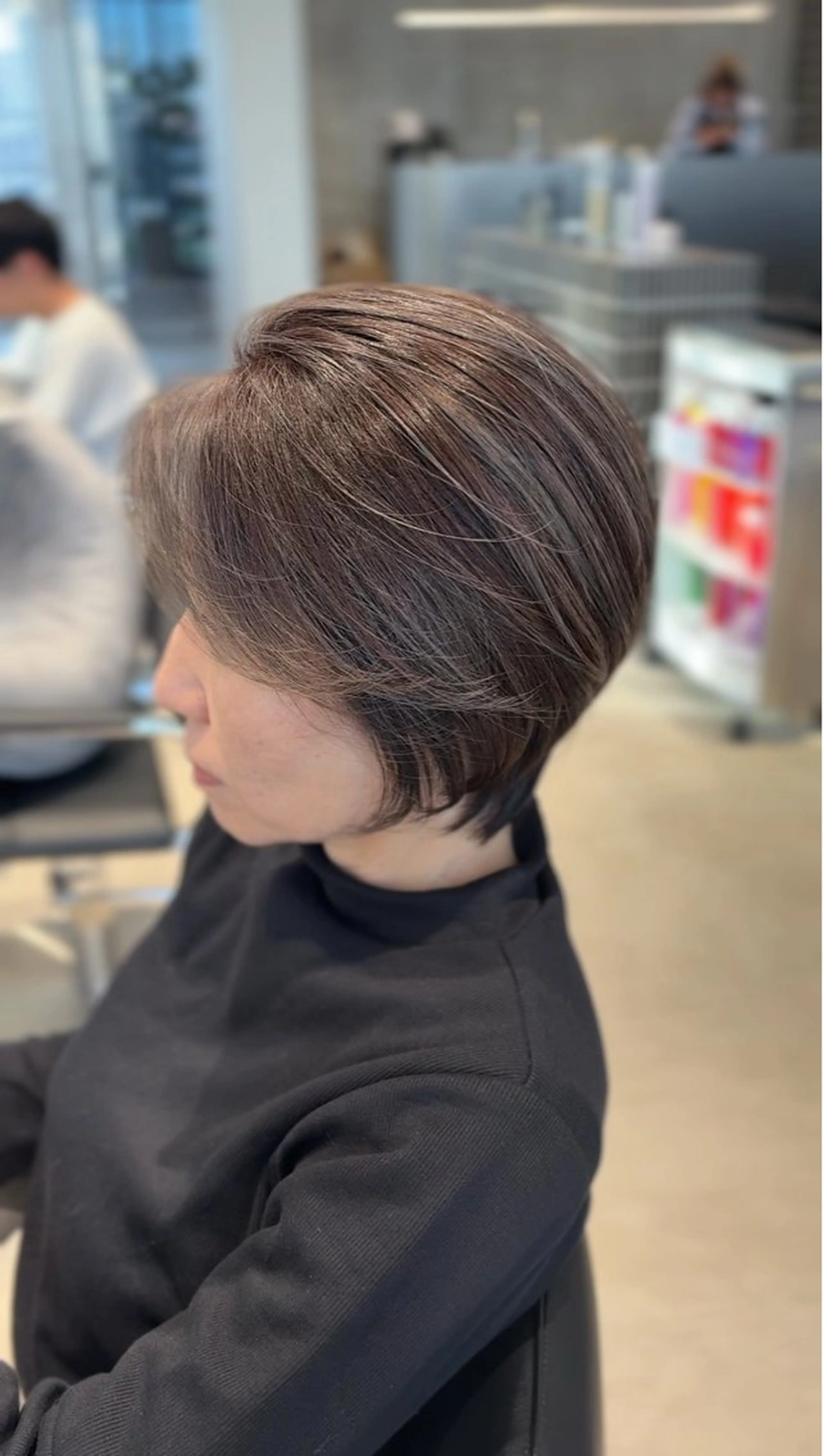 ショート ヘアカラー トリートメント 縮毛矯正/髪質改善/ HARUのヘアスタイル