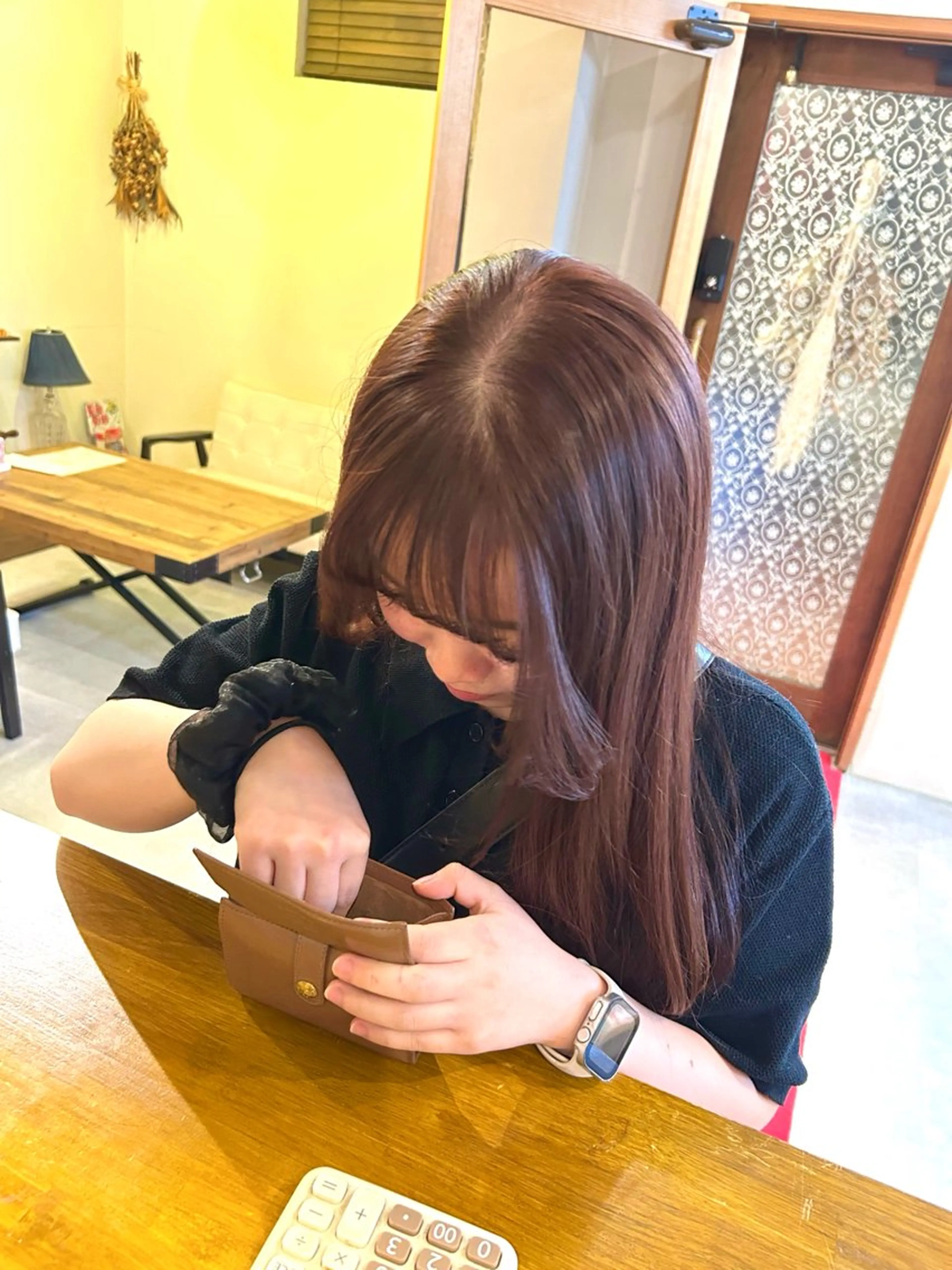 ロング カラー ブラウンカラー レッドカラー レッドブラウン Chisato /Regolithのヘアスタイル