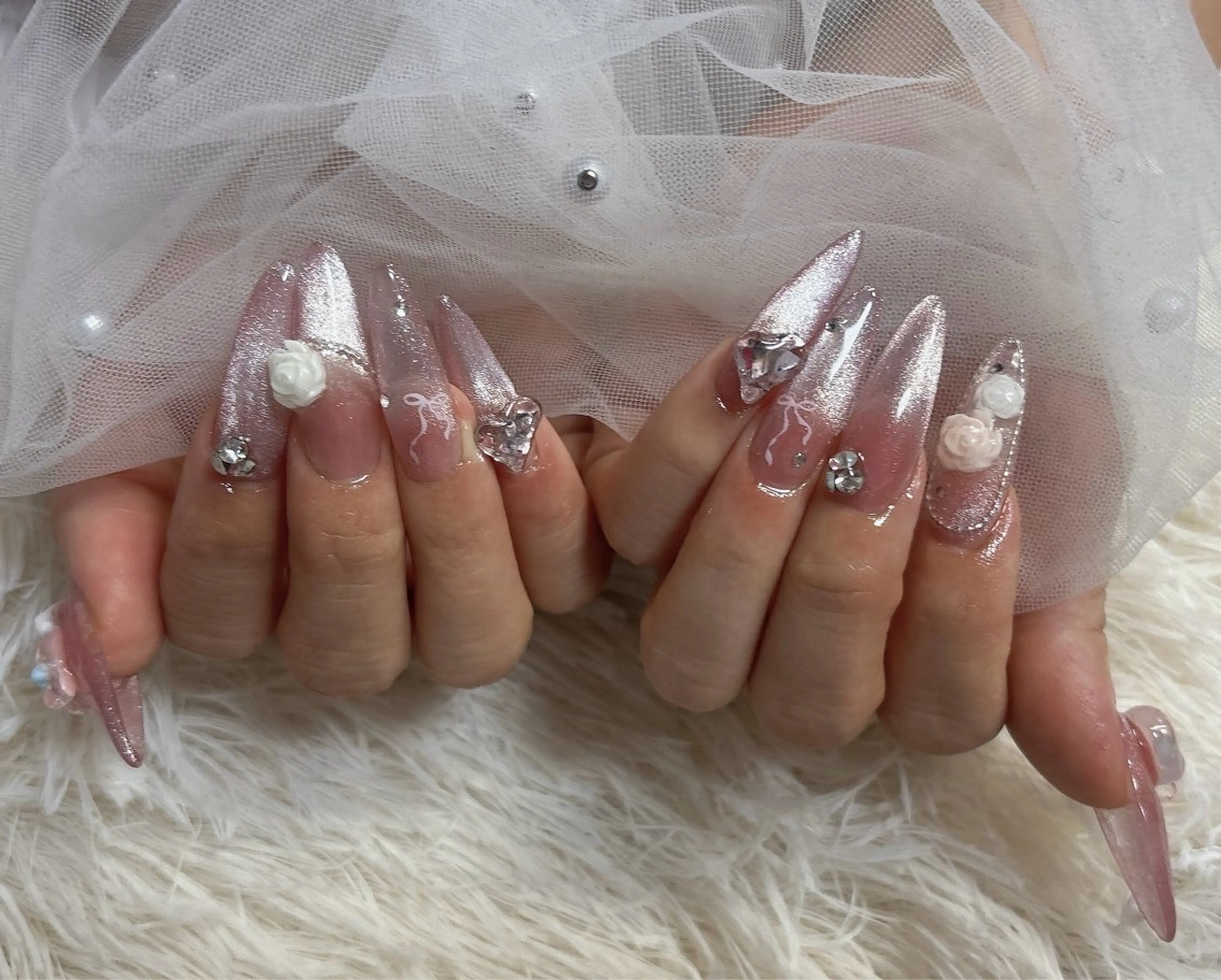 ネイル 持ち込み ハンドネイル nail salon はるりのネイルデザイン