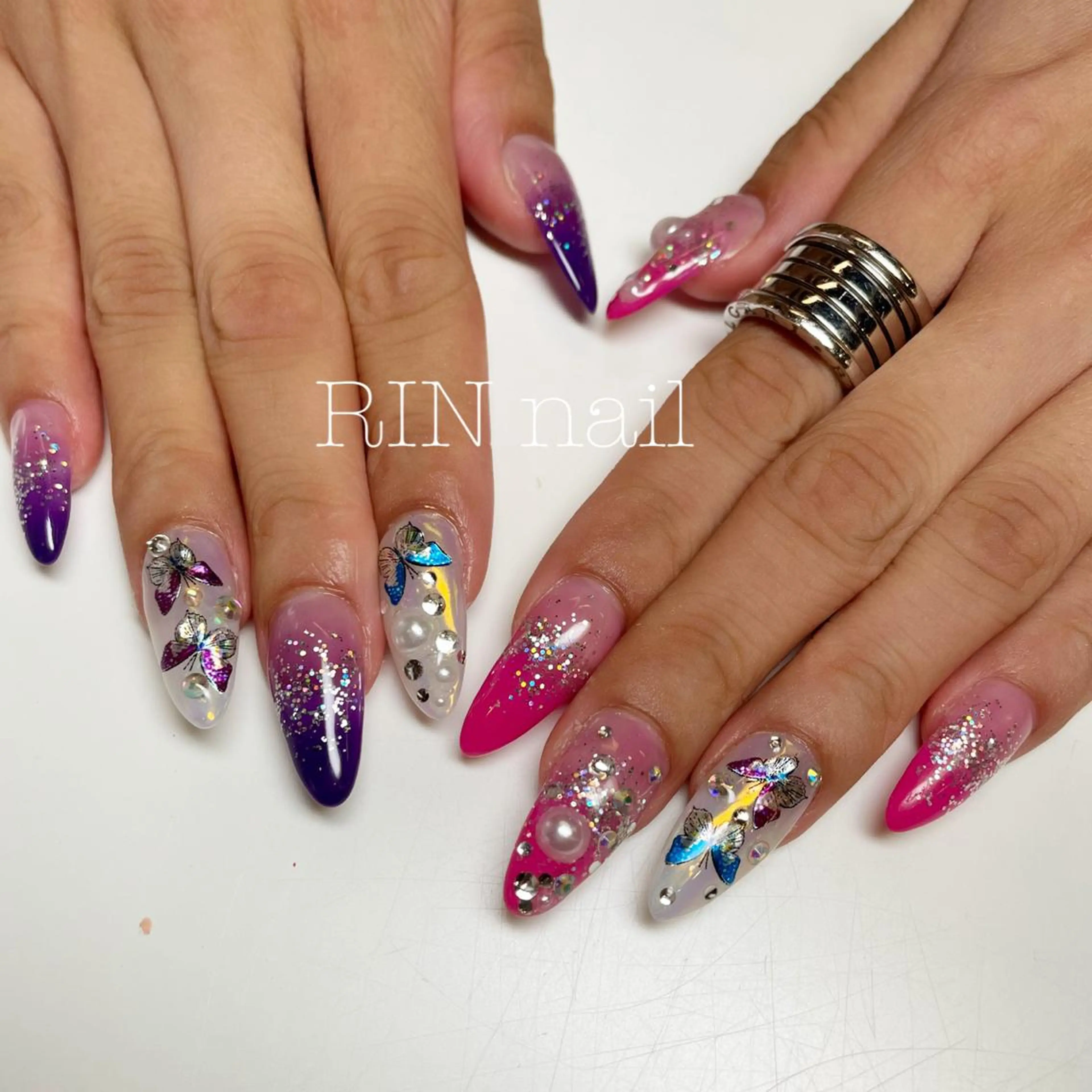 ネイル ハンドネイル ハンドケア RIN HOMEnailのネイルデザイン