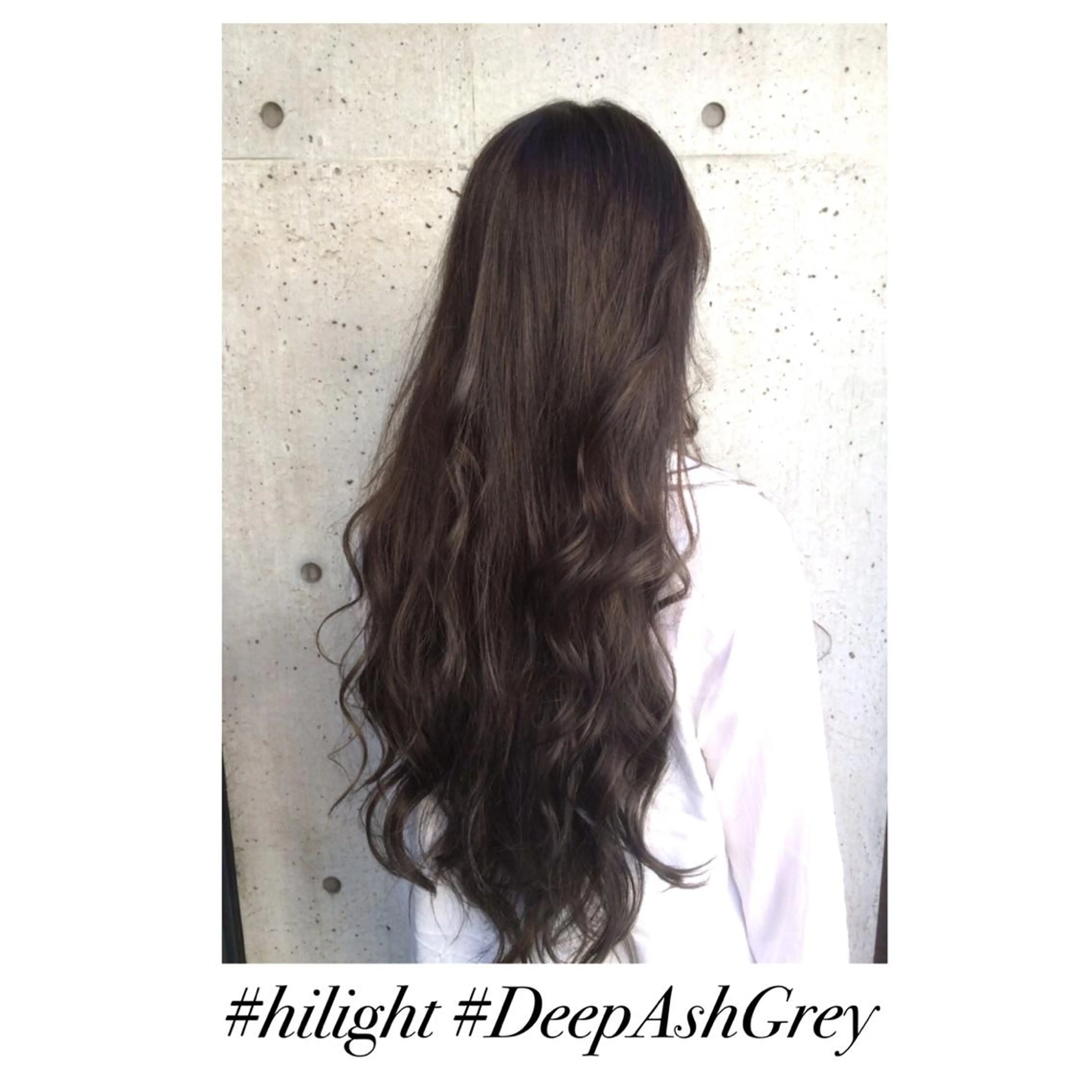 ロング カラー アッシュ アッシュグレー ハイライトカラー ハイライト K-POP好き美容師 🇰🇷Kai.Yのヘアスタイル