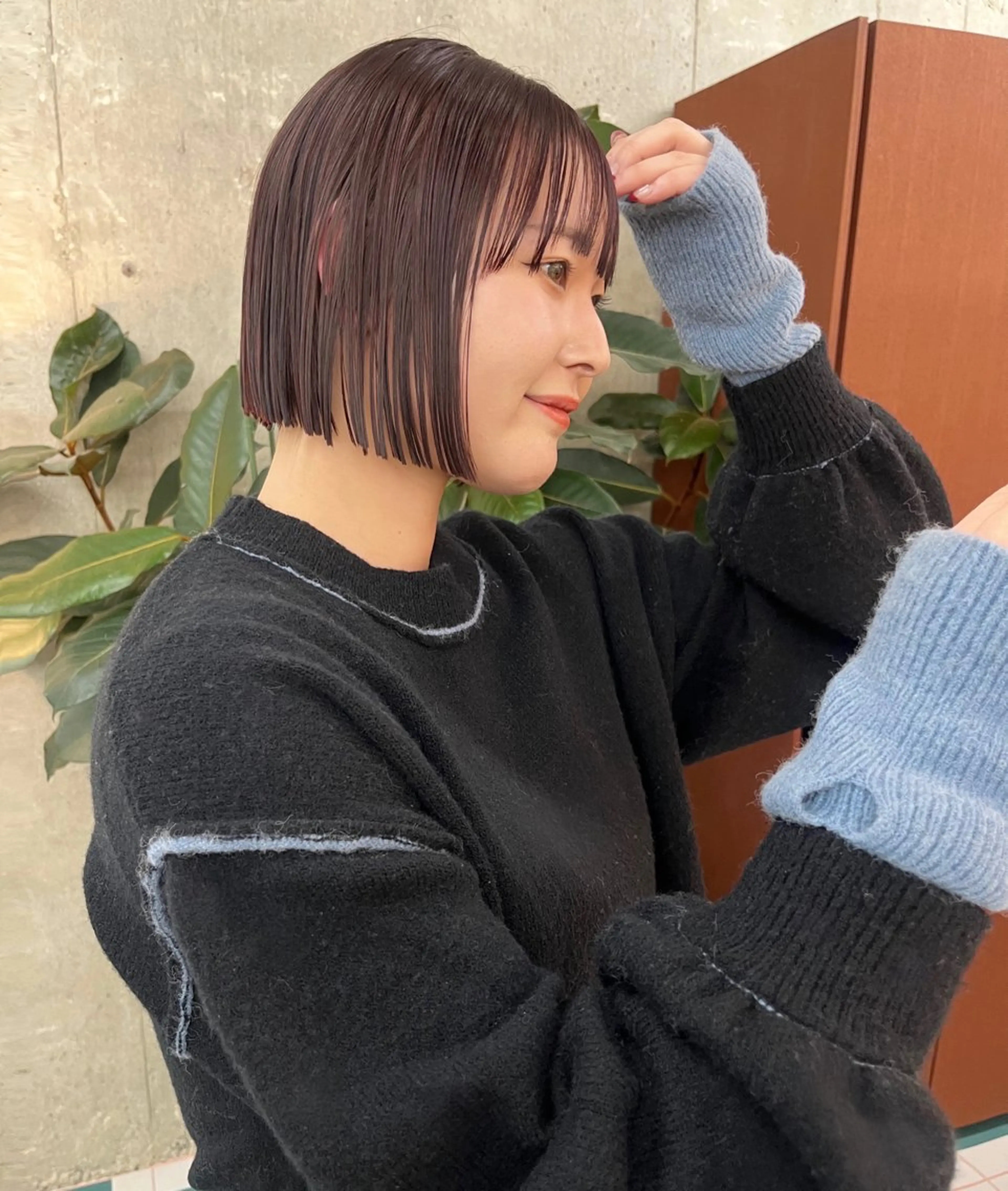 ショート HINA/栄/ボブ/ ボブパーマ/インナーのヘアスタイル