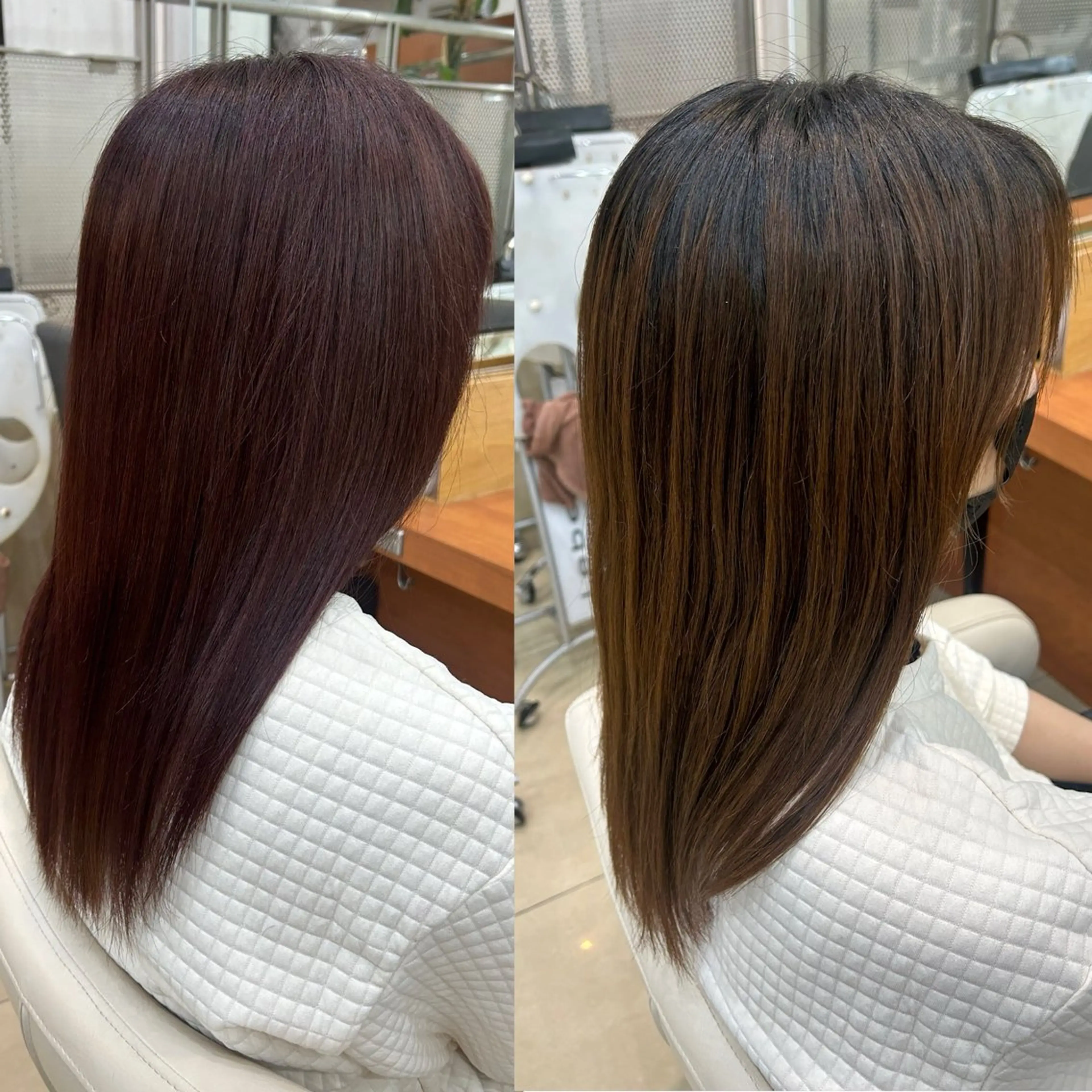 ロング カラー ヘアカラー 🦋💜金澤 愛奈💜🦋のヘアスタイル