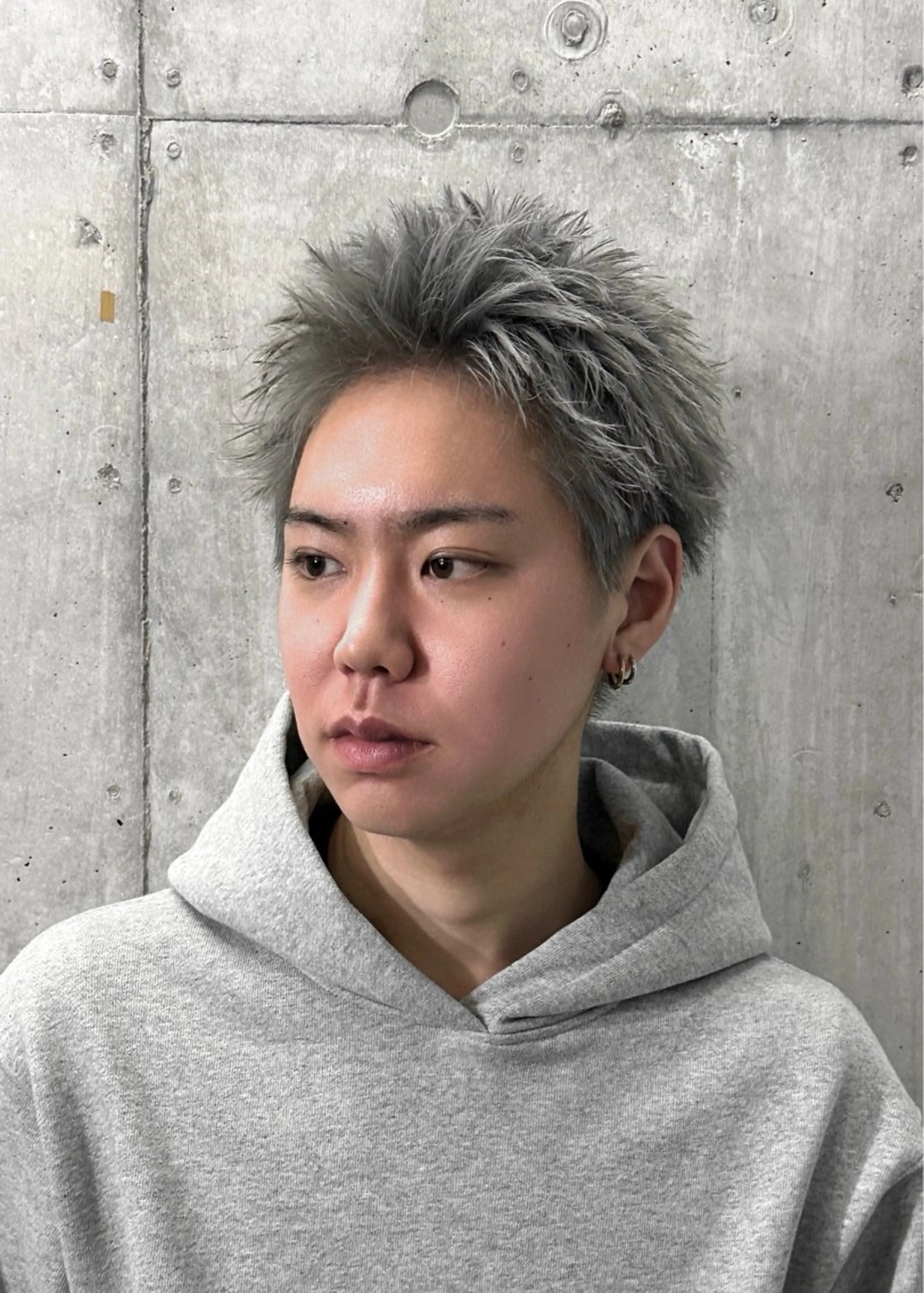 ショート カラー メンズ 中原 祥太のヘアスタイル