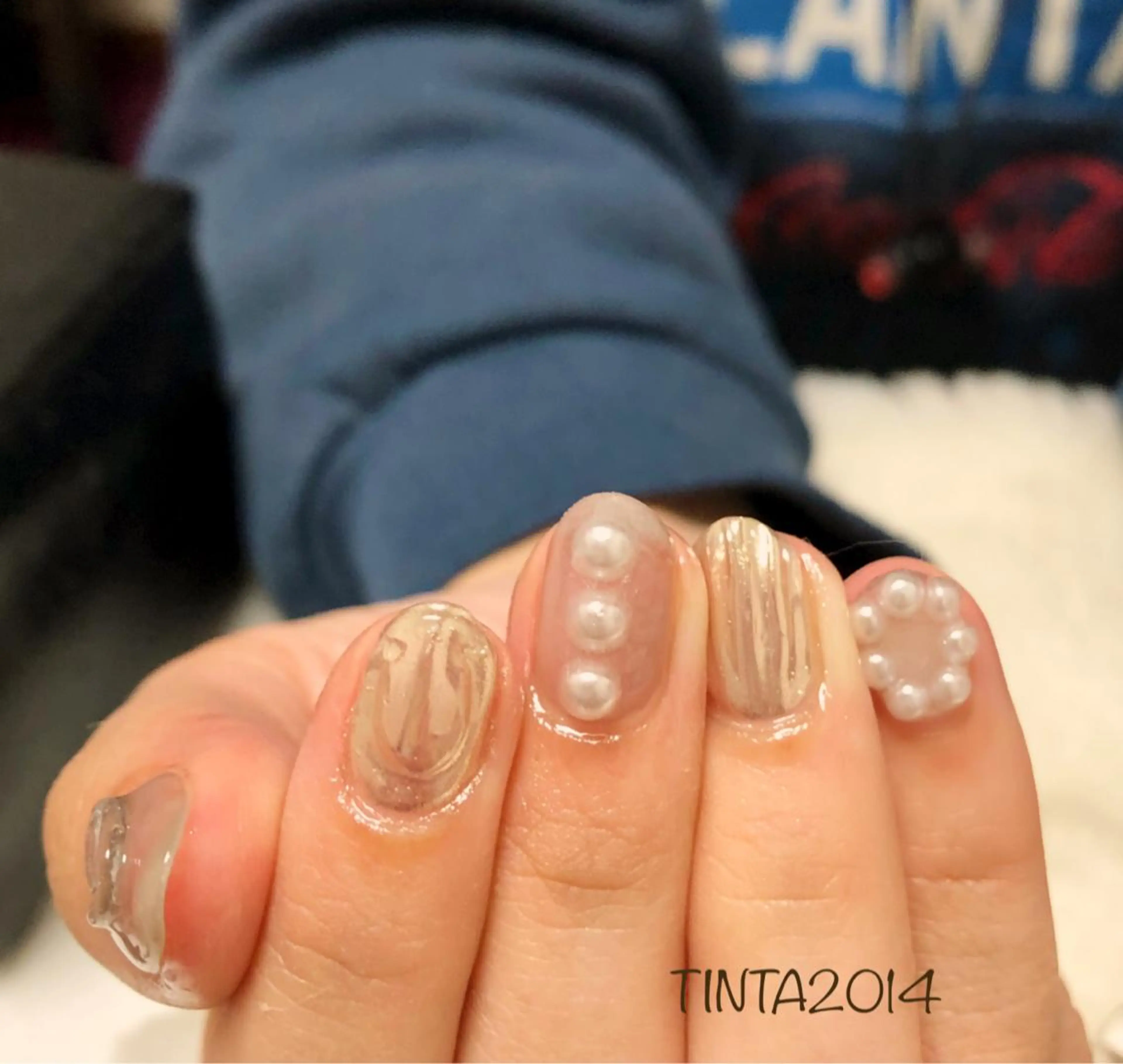 ネイル ミラーネイル 馬場 典子のネイルデザイン