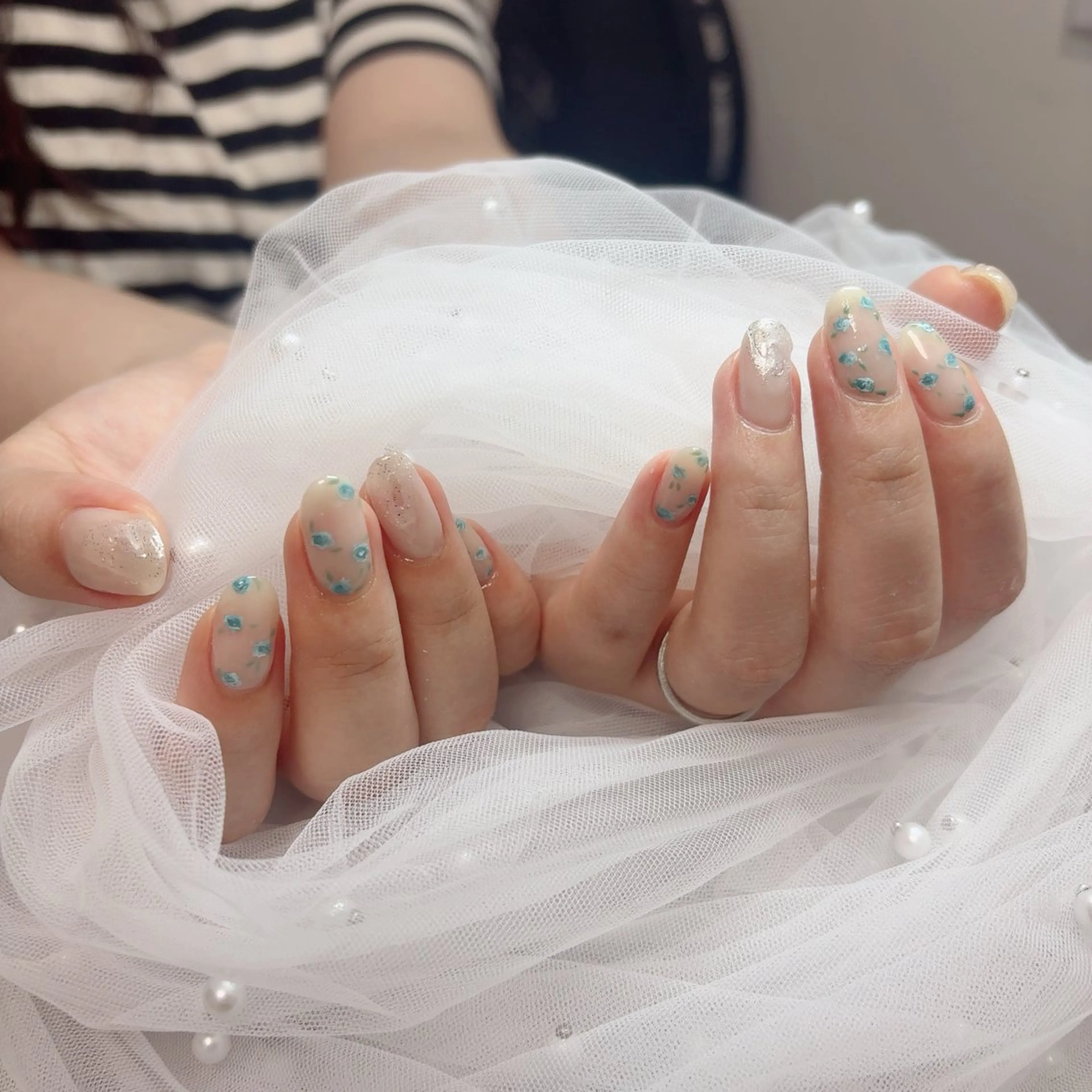 ネイル ハンドネイル 黒須莉奈 IRYのネイルデザイン