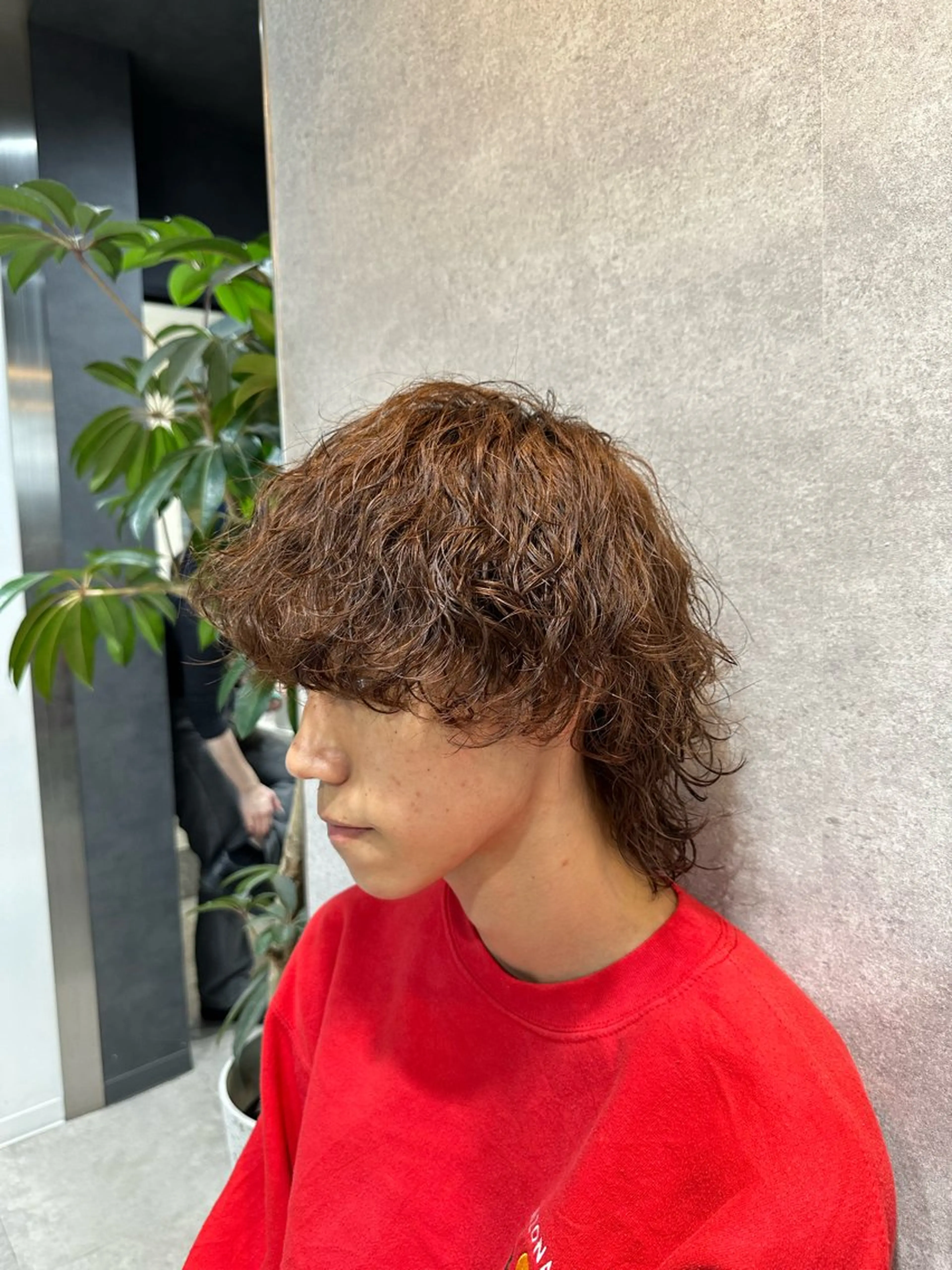 カラー パーマ メンズ メンズパーマ全般/ 似合わせ/ジョウのヘアスタイル