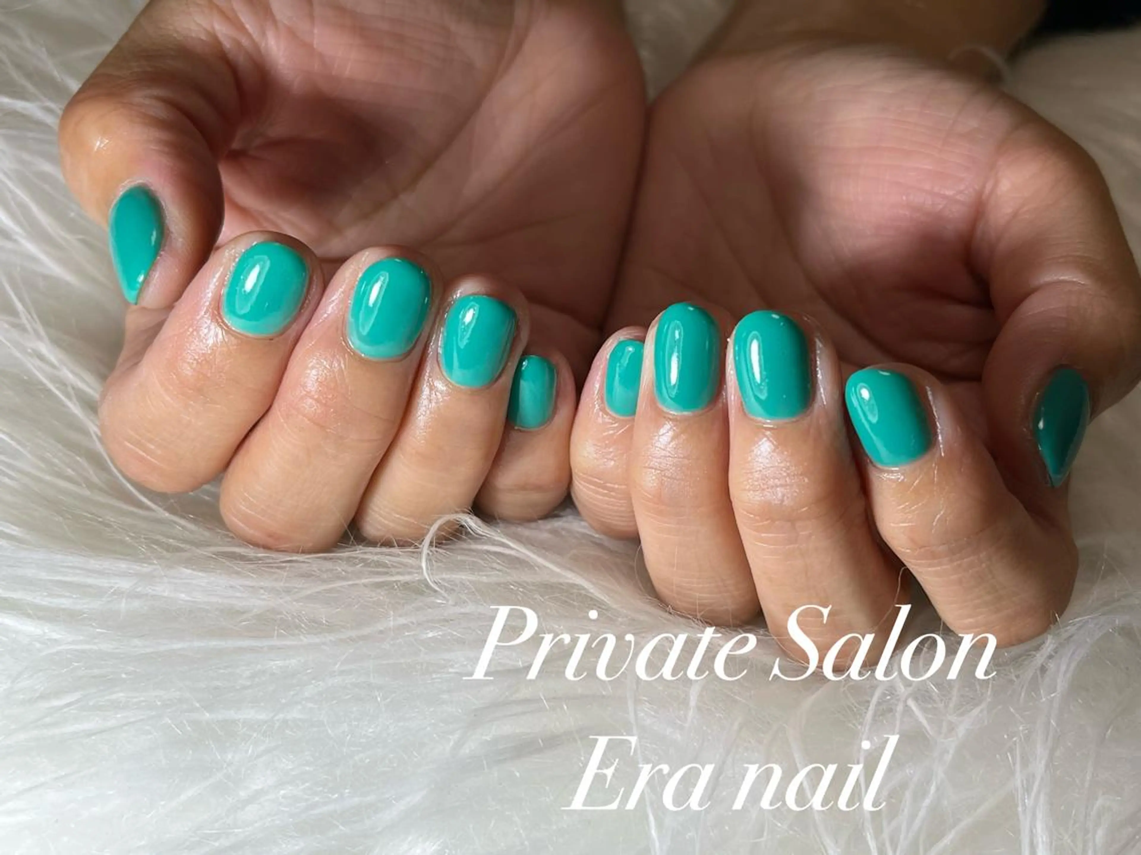 ネイル ワンカラーネイル ハンドネイル Era nailのネイルデザイン