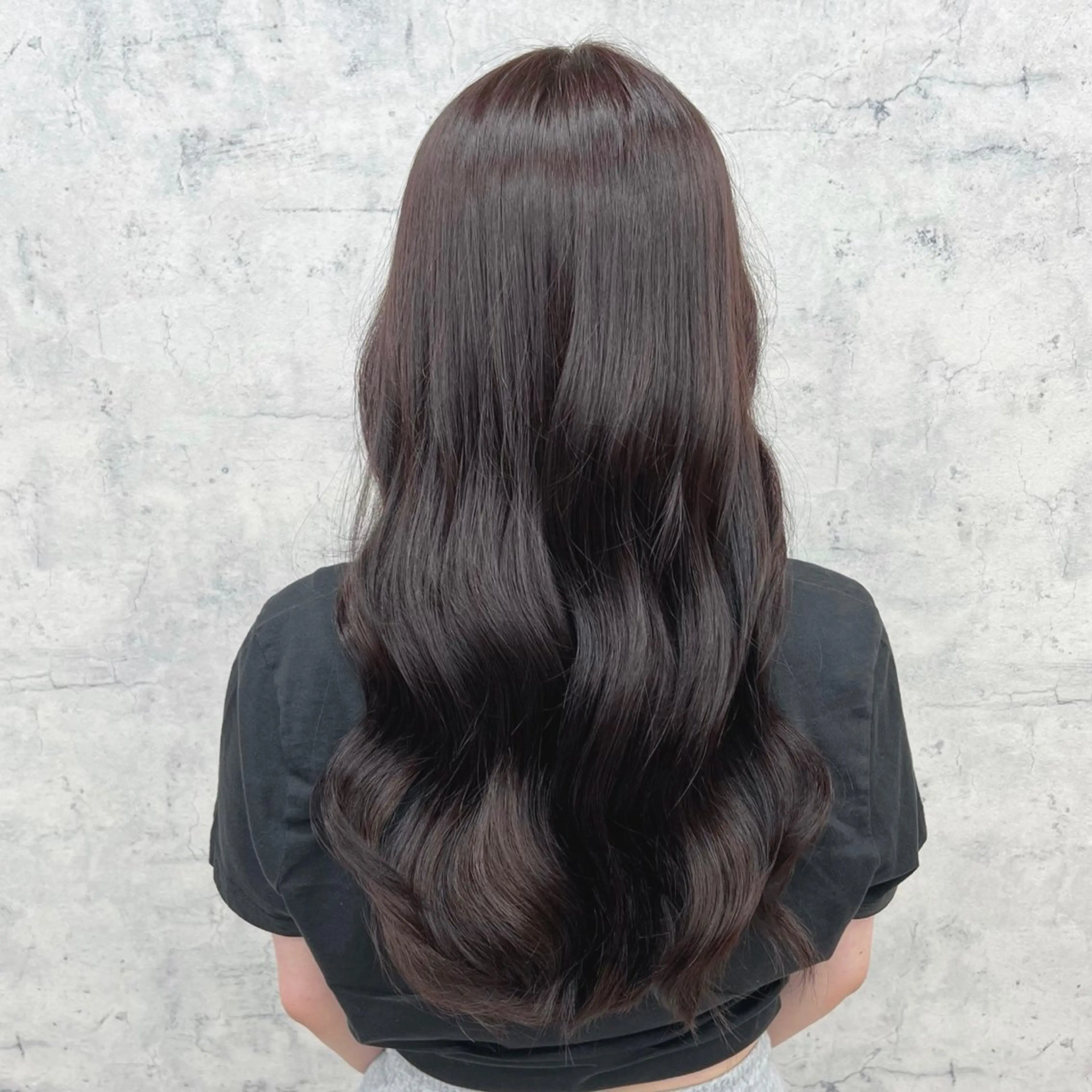 ロング カラー JUNSHIN🦋 ヘアセット／カラーのヘアスタイル