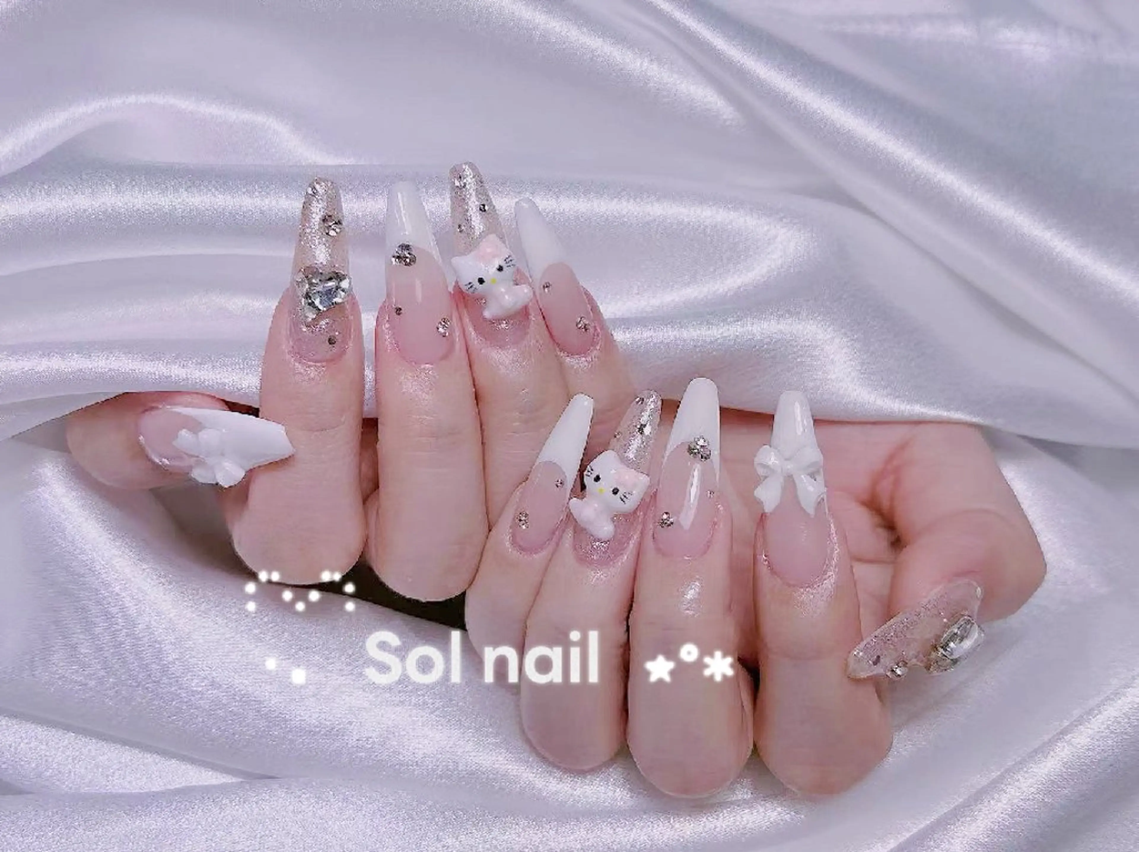 ネイル ハンドネイル ハンドケア Sol Nail ミネのネイルデザイン