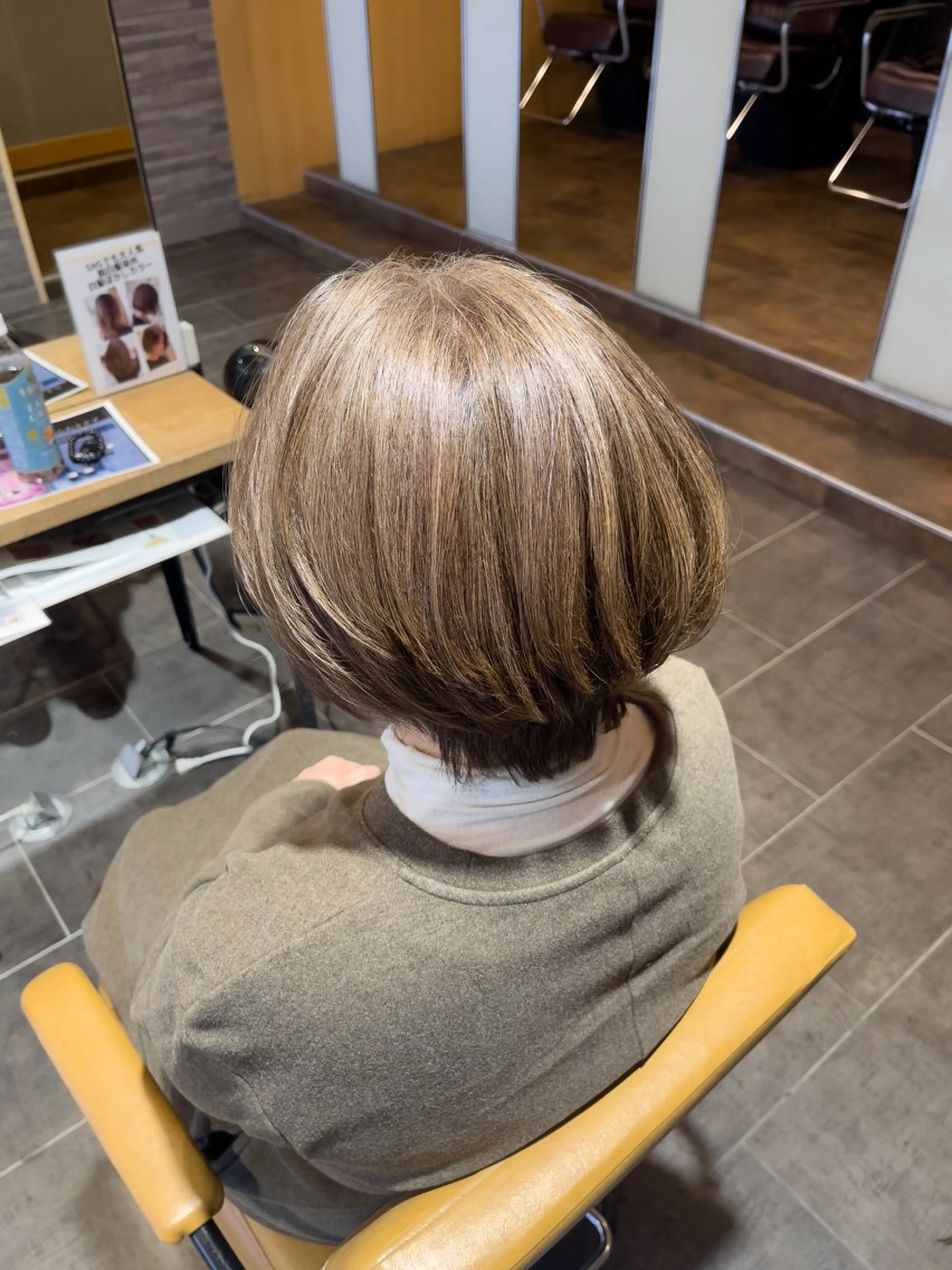 ショート カラー カット ヘアカラー トリートメント 髪質改善/ 杉山正克のヘアスタイル