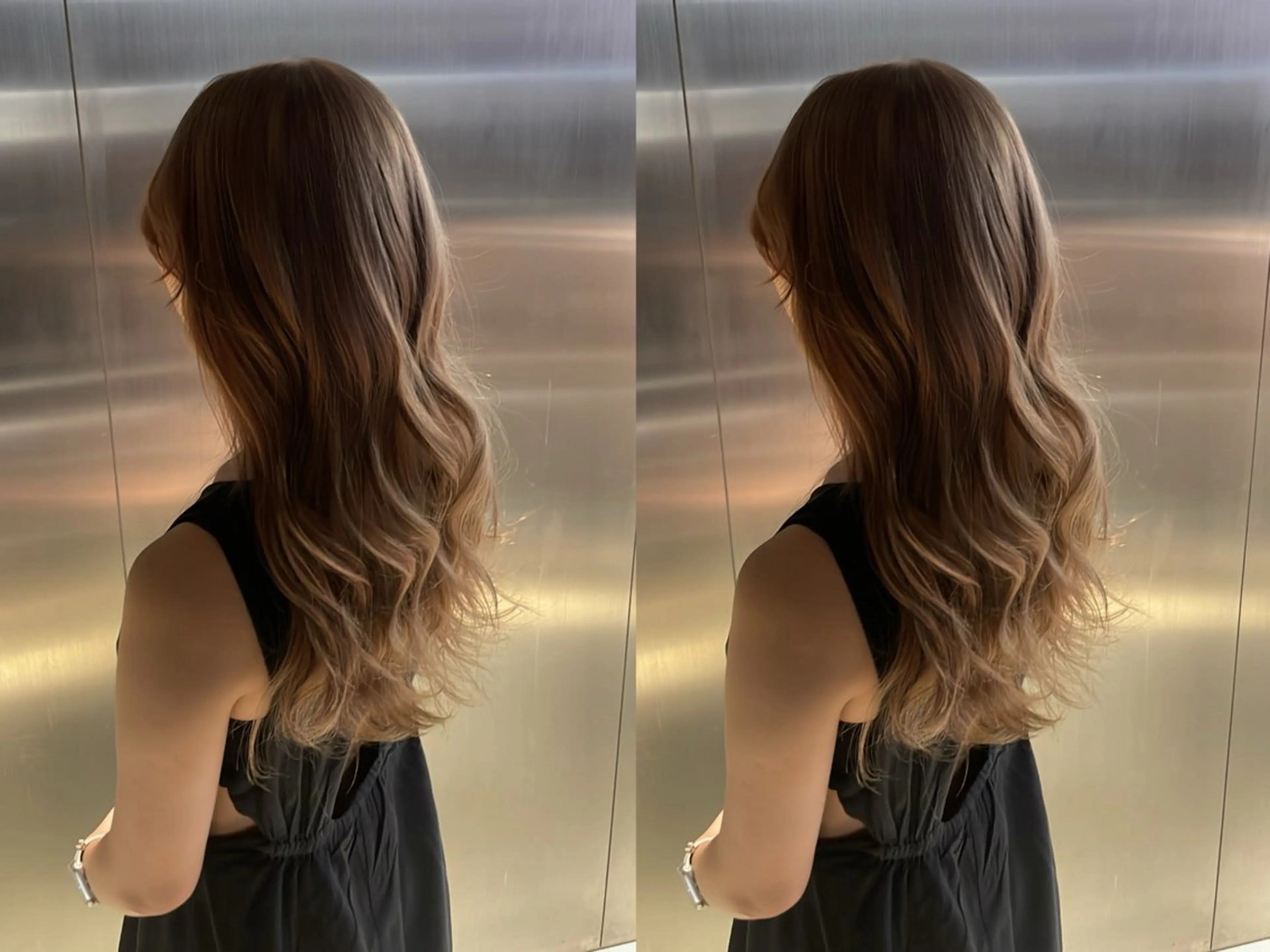 ロング カラー ベージュカラー ブリーチ ブラウンカラー ミルクティーベージュ 名古屋栄♡PELE/ ブリーチ/ハイトーンのヘアスタイル