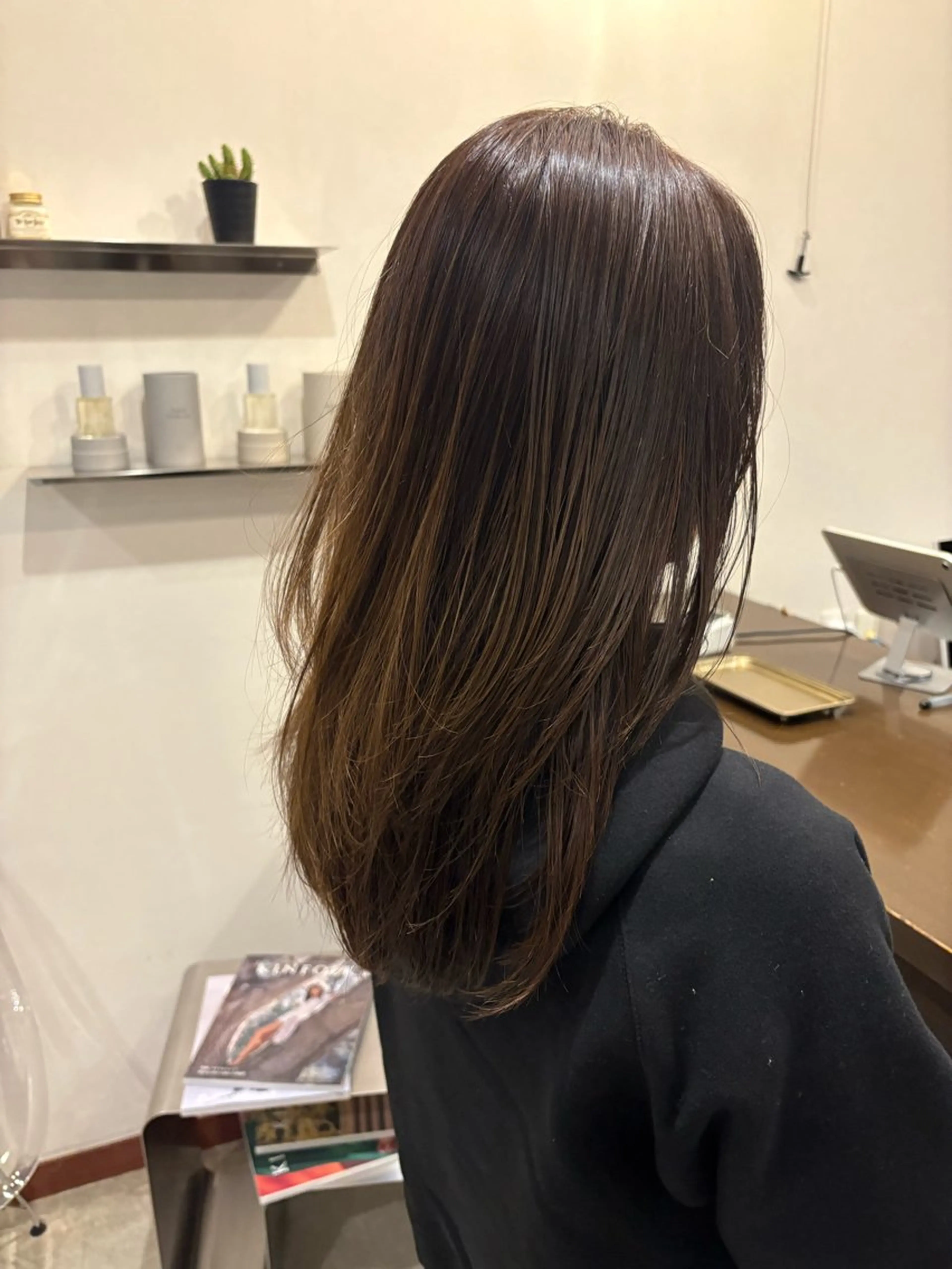 セミロング カット トリートメント ヘッドスパ ShowBit 村上優太のヘアスタイル