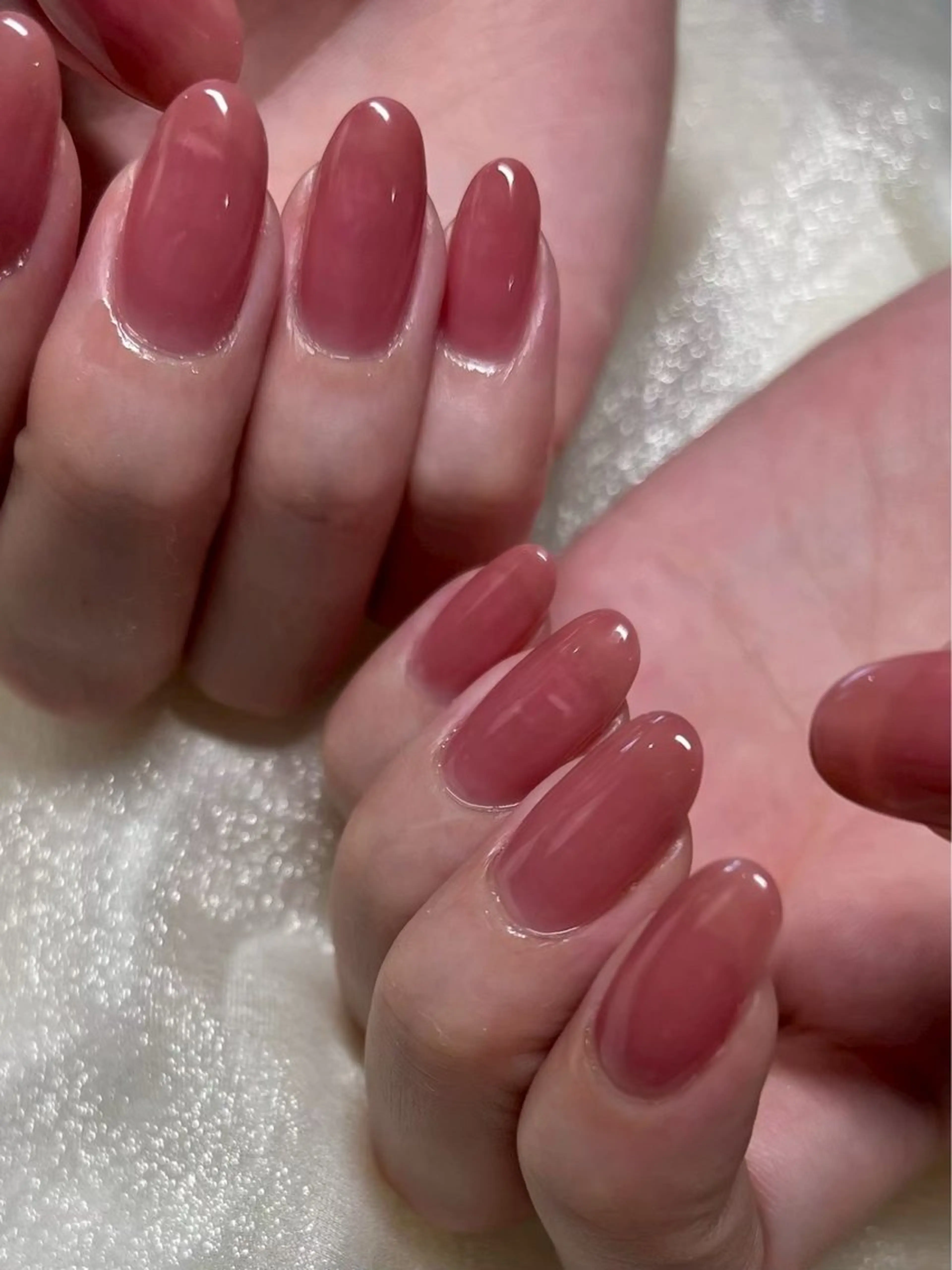 ネイル ワンカラーネイル chicchi miyuのネイルデザイン