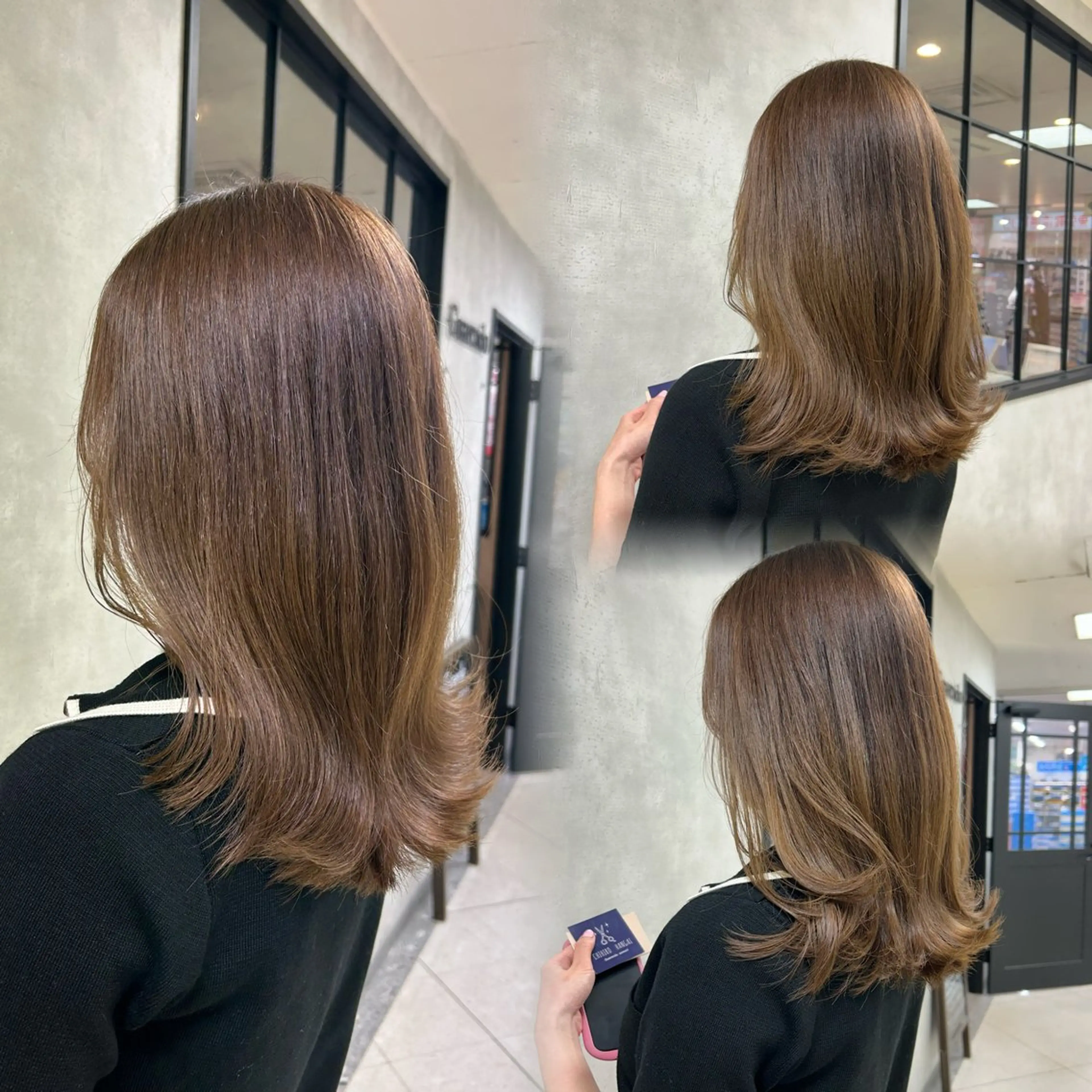 【ミニモ新規限定】カット＋アディクシーカラー＋Amatoraトリートメント　￥7500の写真