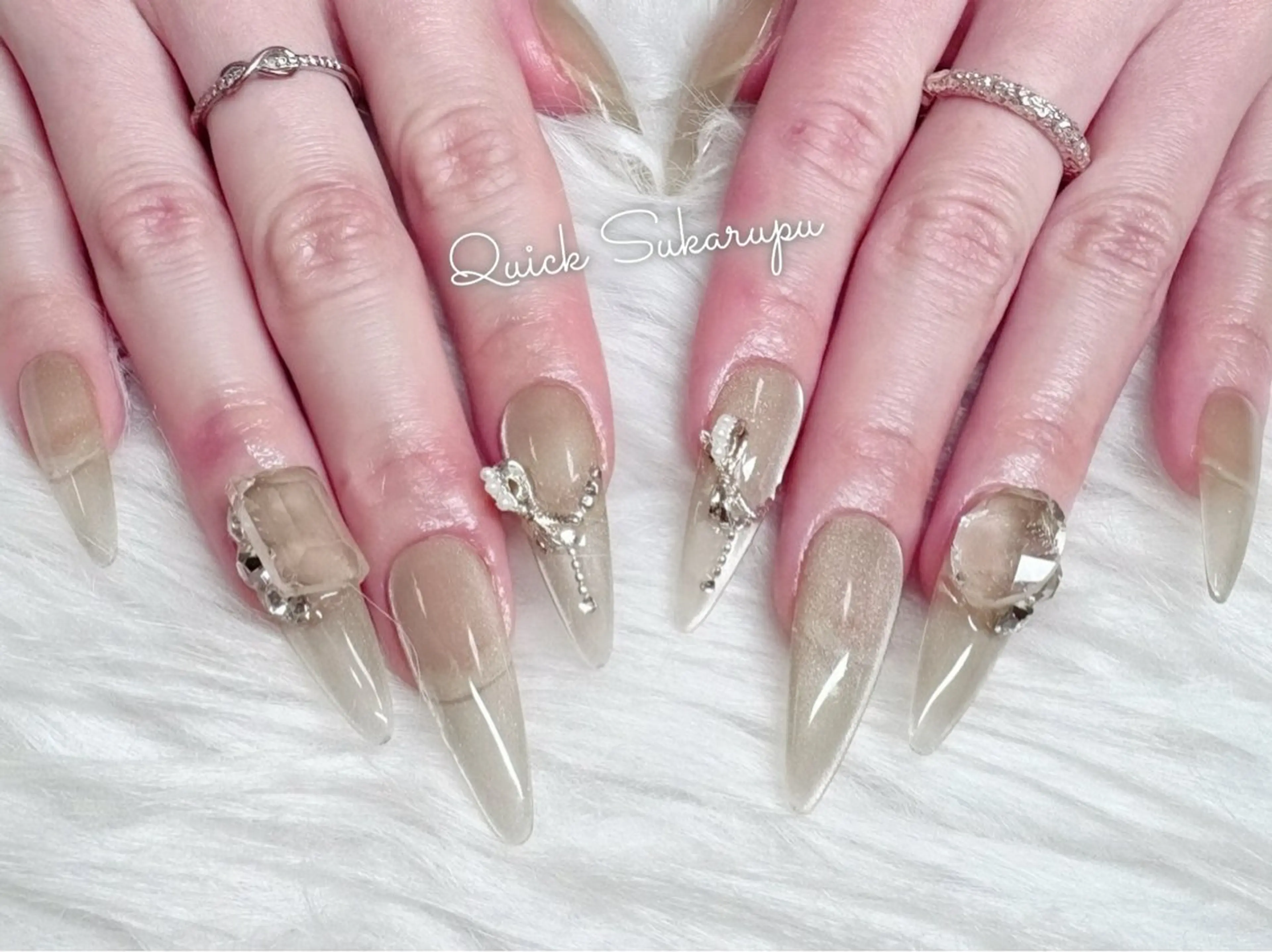 ネイル ハンドネイル Quick Sukarupu新宿のネイルデザイン