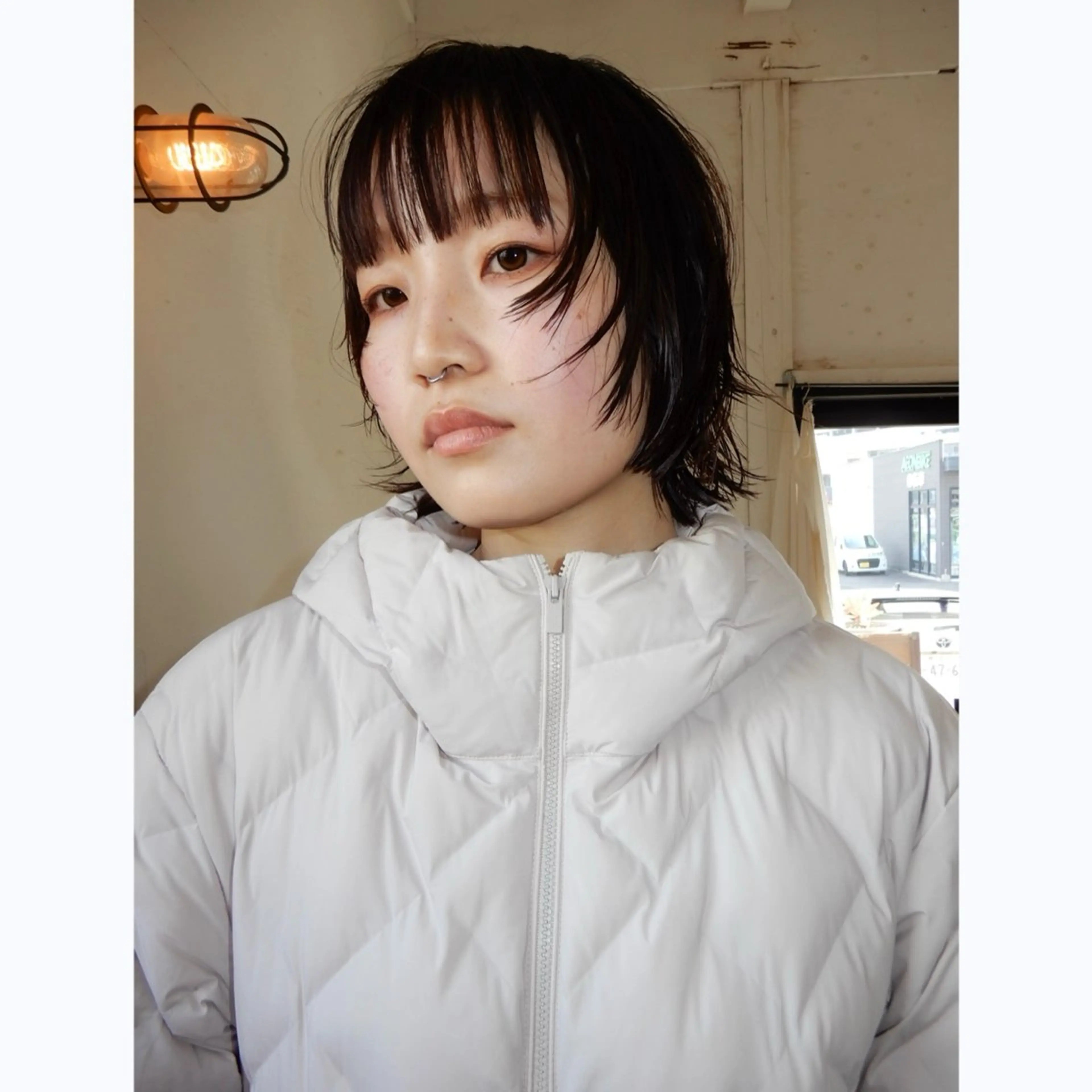 ショート カラー デザインカット🎨 ボブ🫟おざきのヘアスタイル