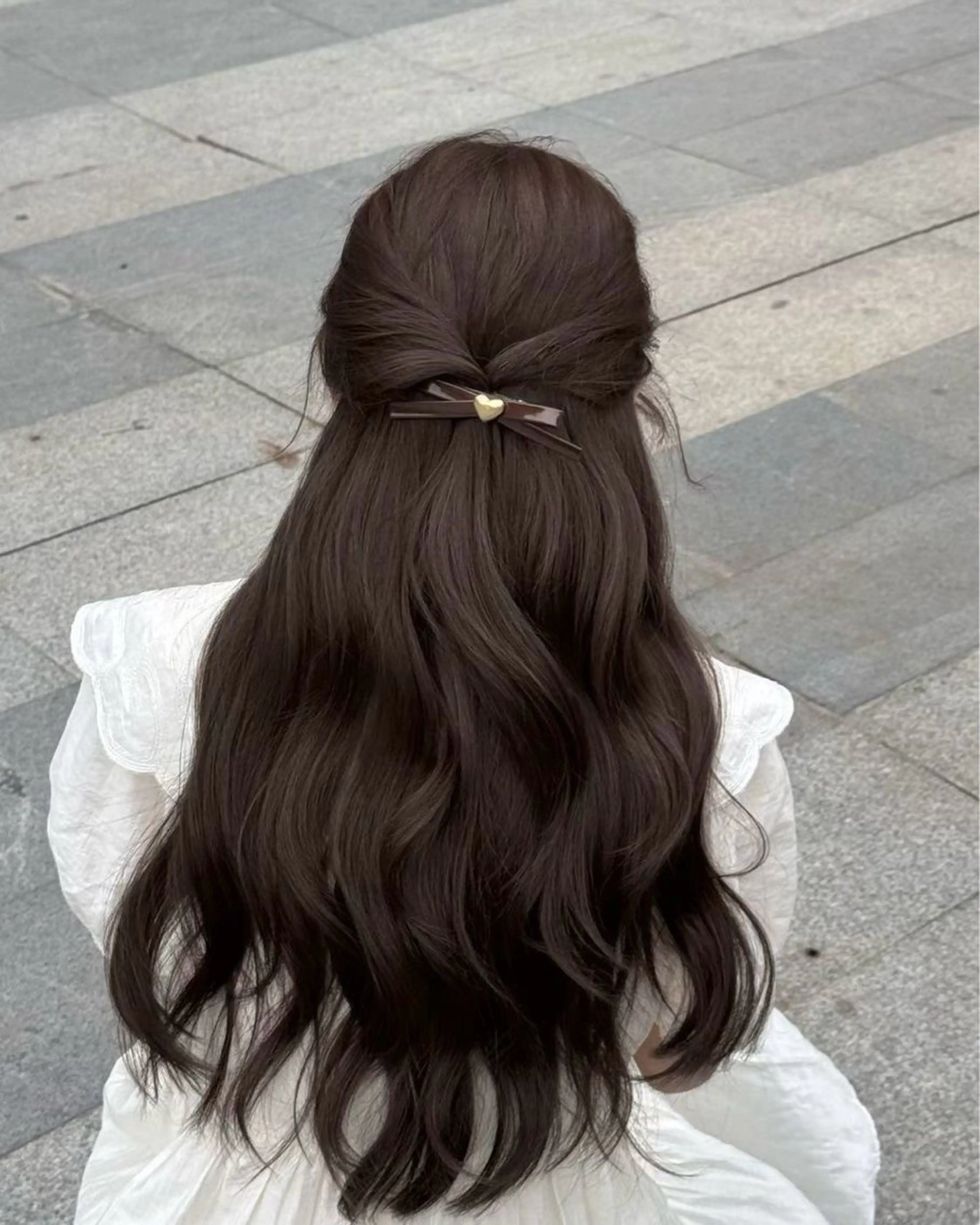 カラー 米元 ひなののヘアスタイル