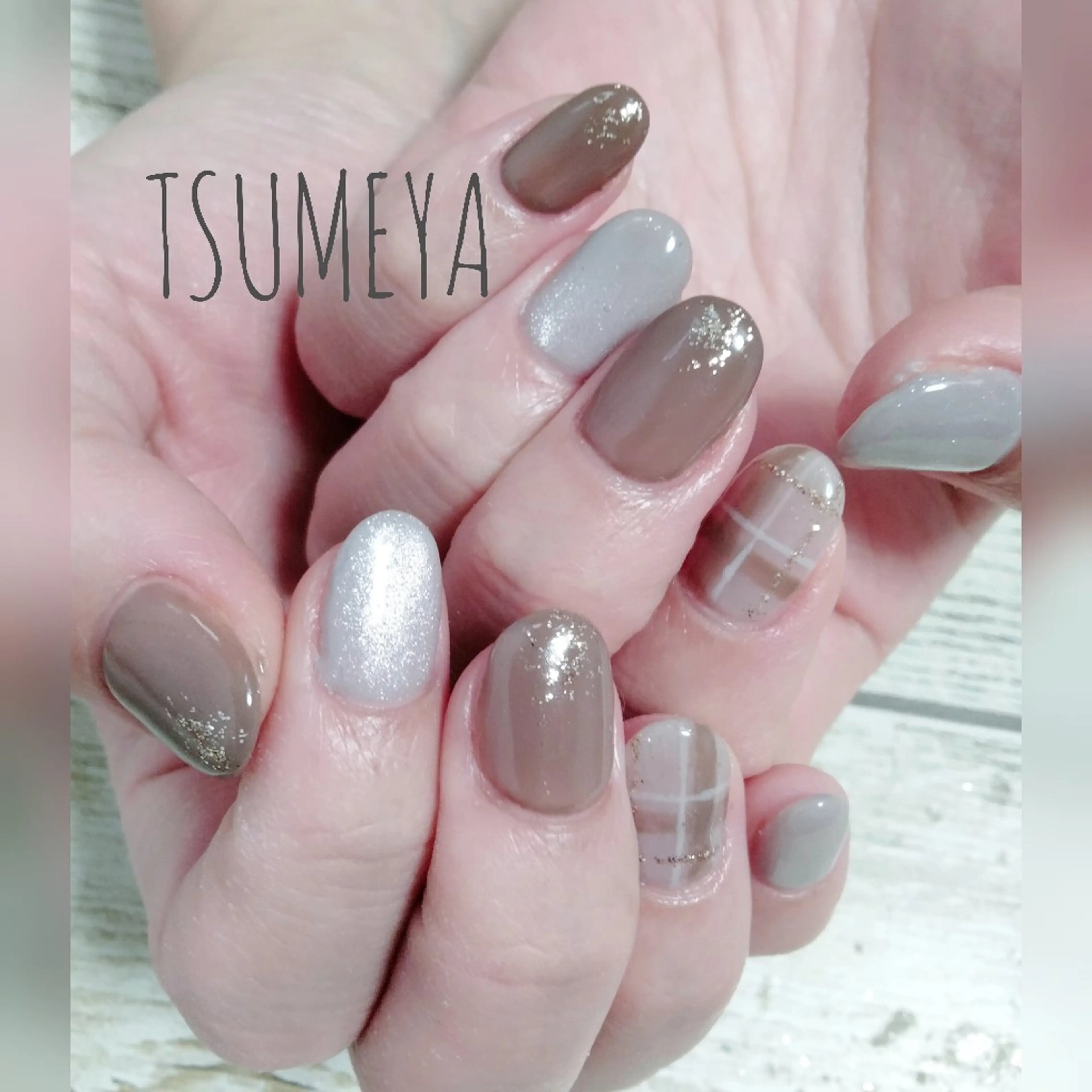 ネイル マグネットネイル ハンドネイル _TSUMEYA _のネイルデザイン