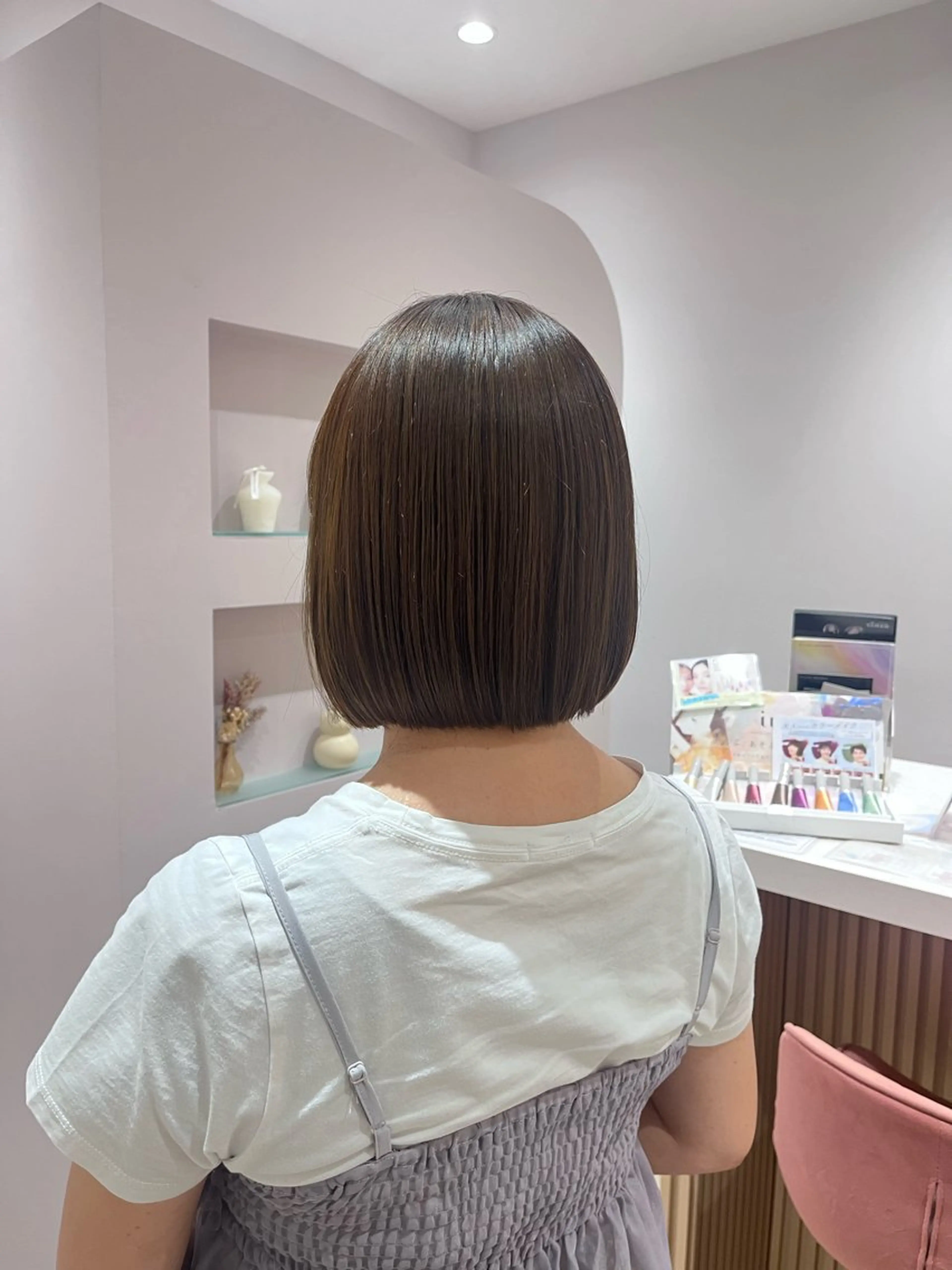 ミディアム Rosierbleu 道正のヘアスタイル