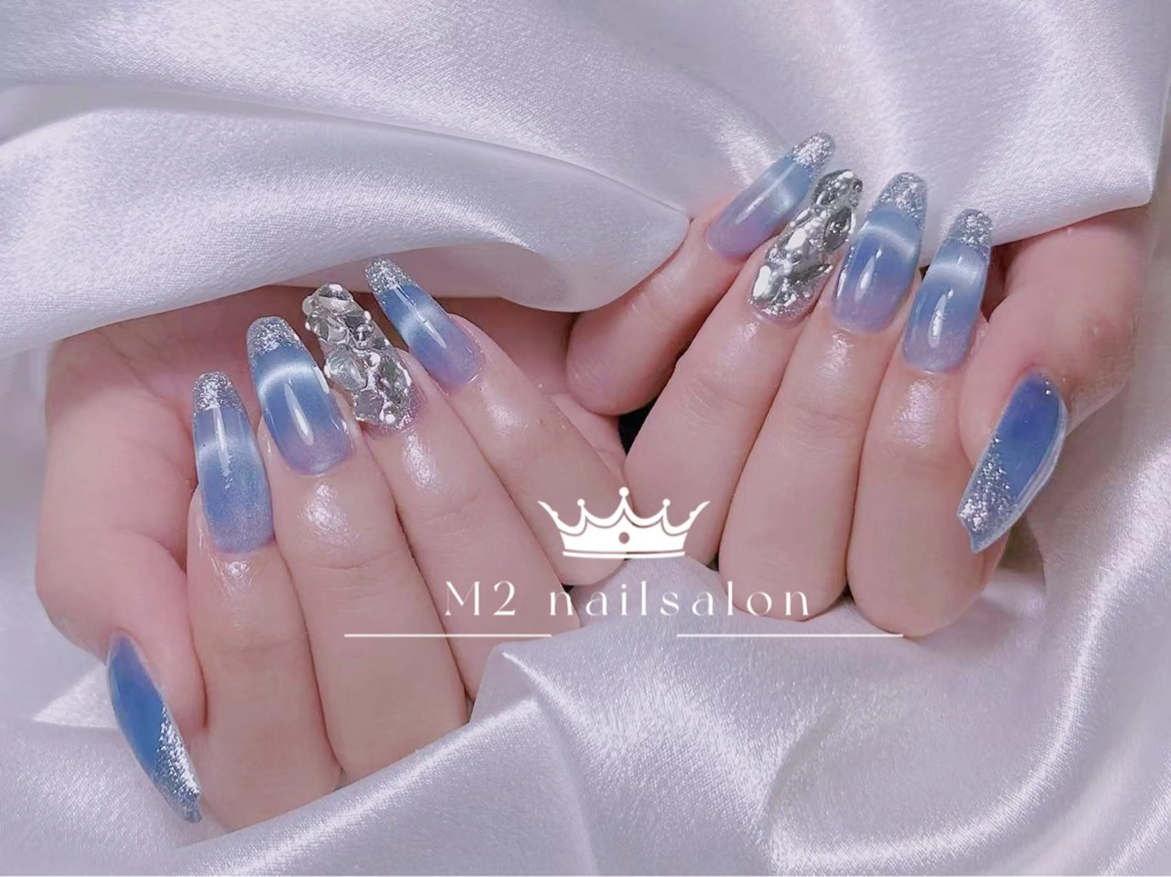 ネイル ハンドネイル 長さだし専門店 M2 rikaのネイルデザイン