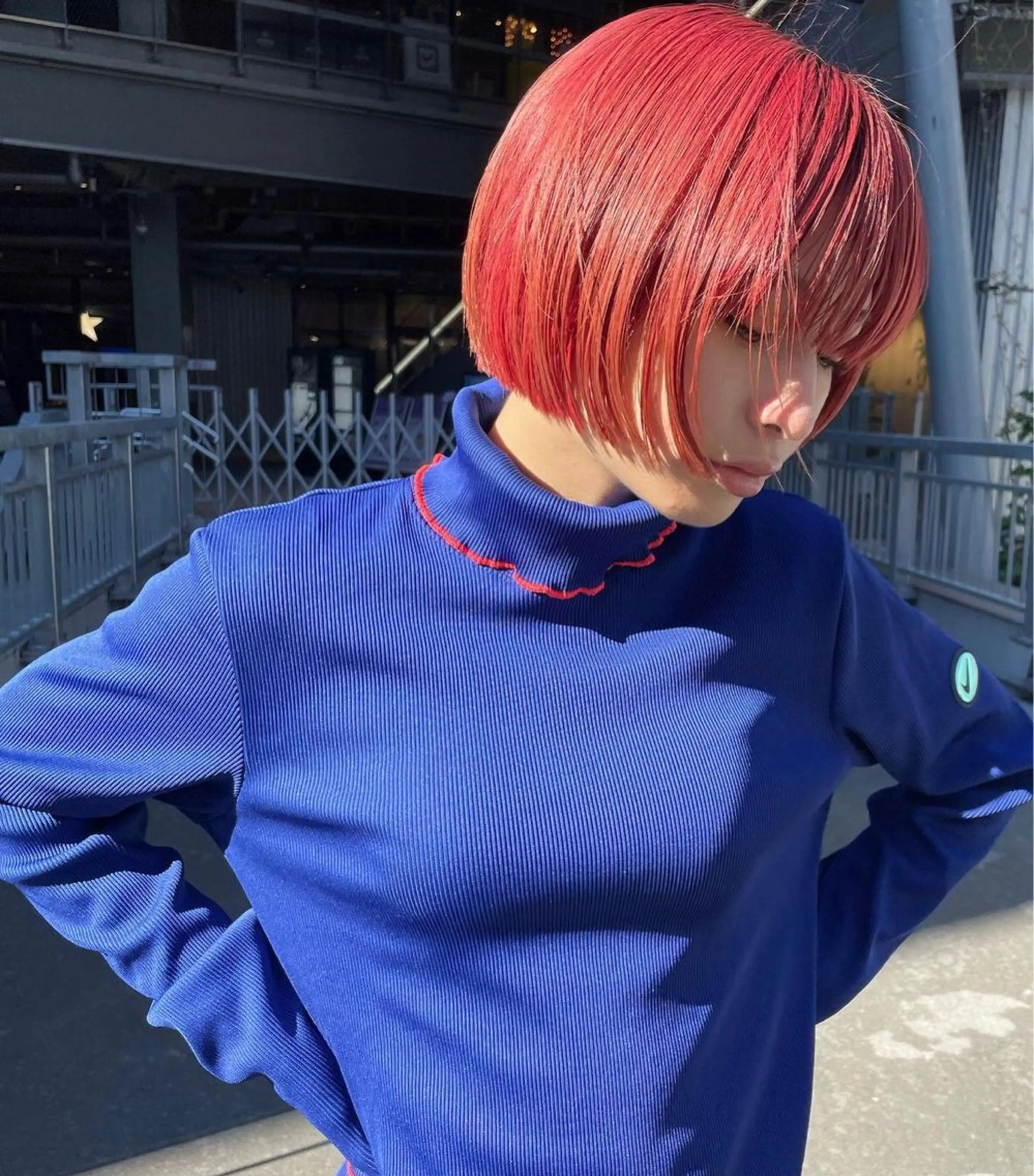 ショート くびれボブレイヤー 渋谷/kougaのヘアスタイル