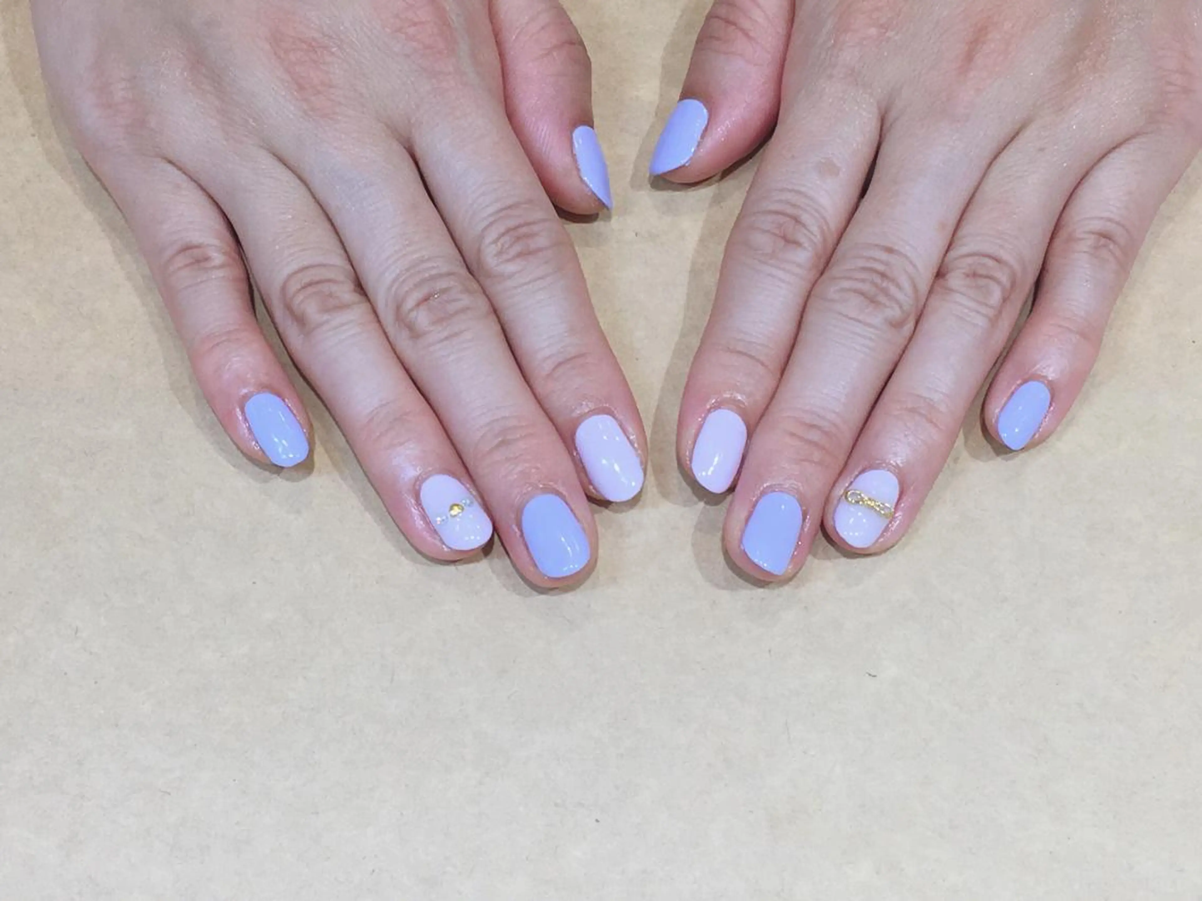 ネイル ゴールド JurerEye☆ Marikoのネイルデザイン