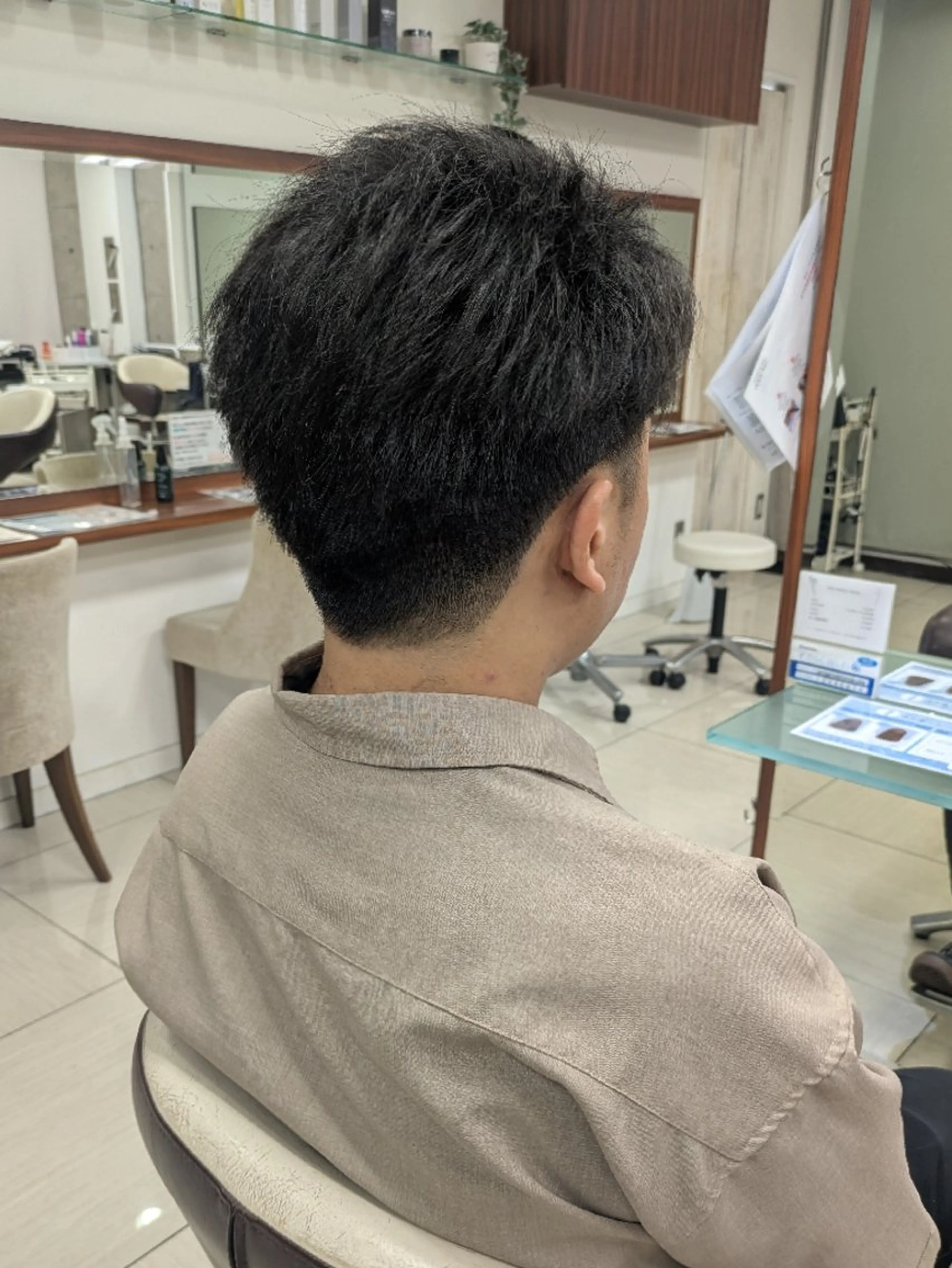 《メンズカットモデル》の写真