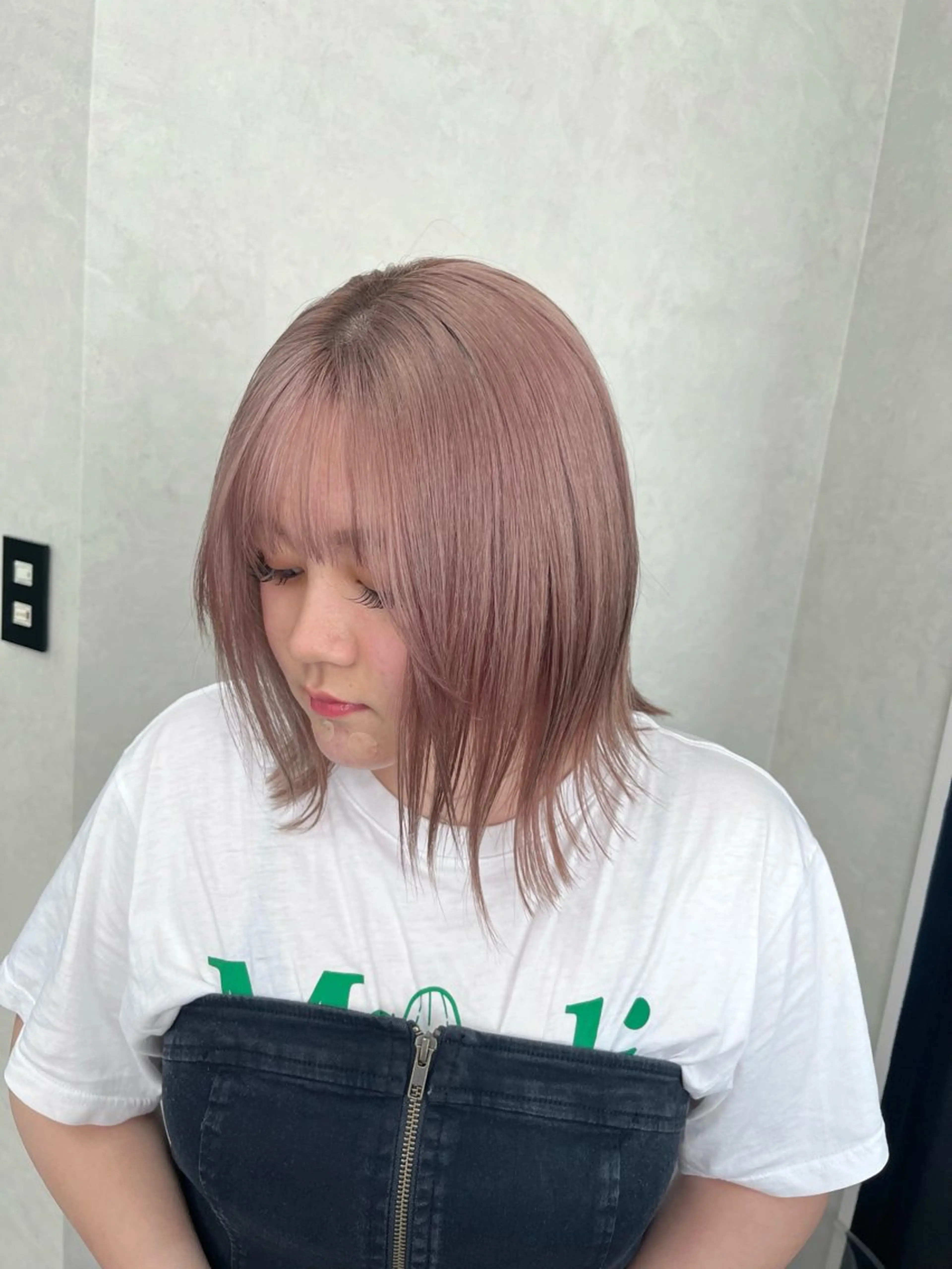 ロング カラー ハイトーン髪質改善 🫧大阪/kanonのヘアスタイル
