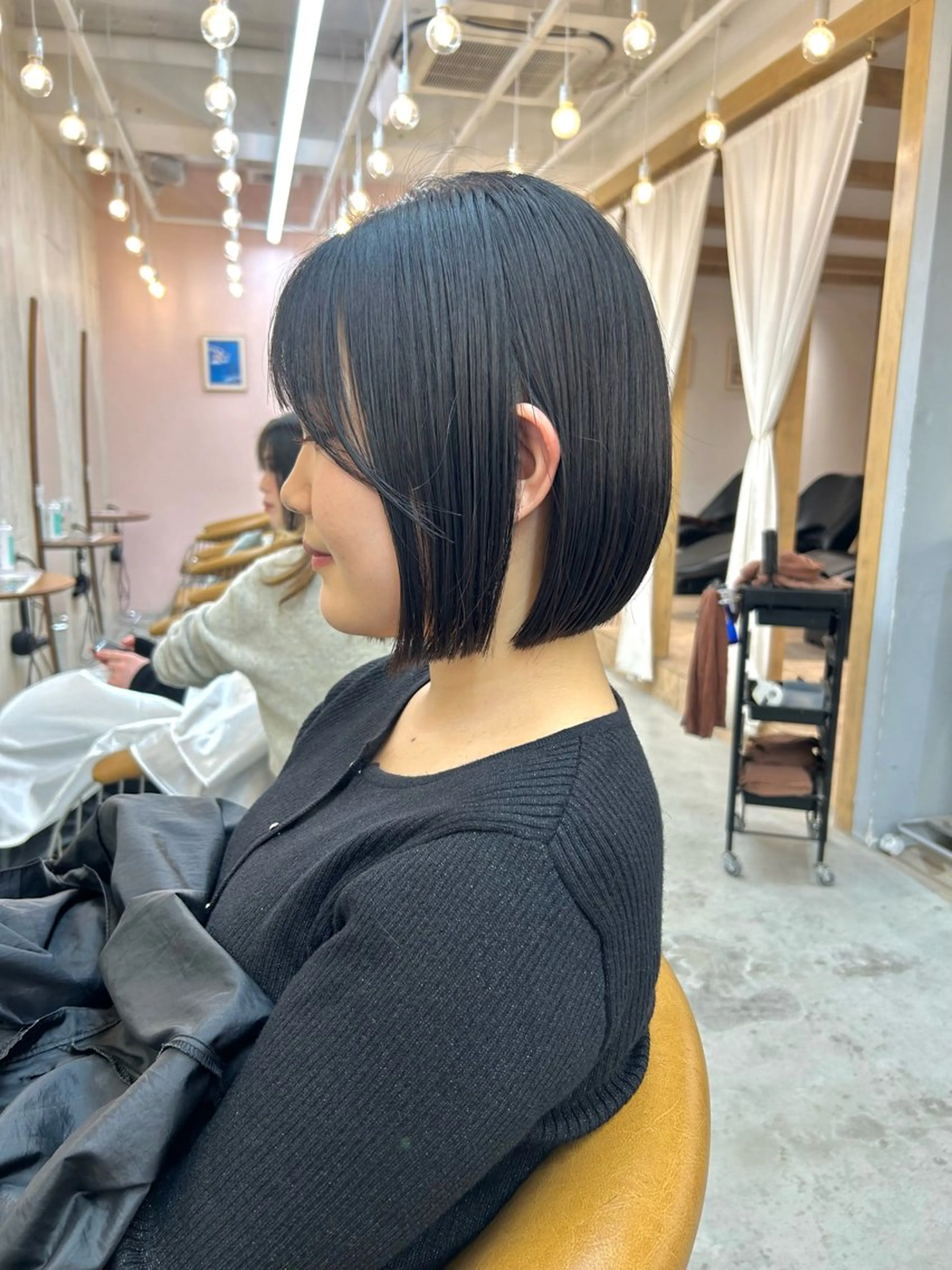 ショート カット 縮毛矯正 トリートメント 🩵縮毛矯正/ブリー チ/髪質改善/いつかのヘアスタイル