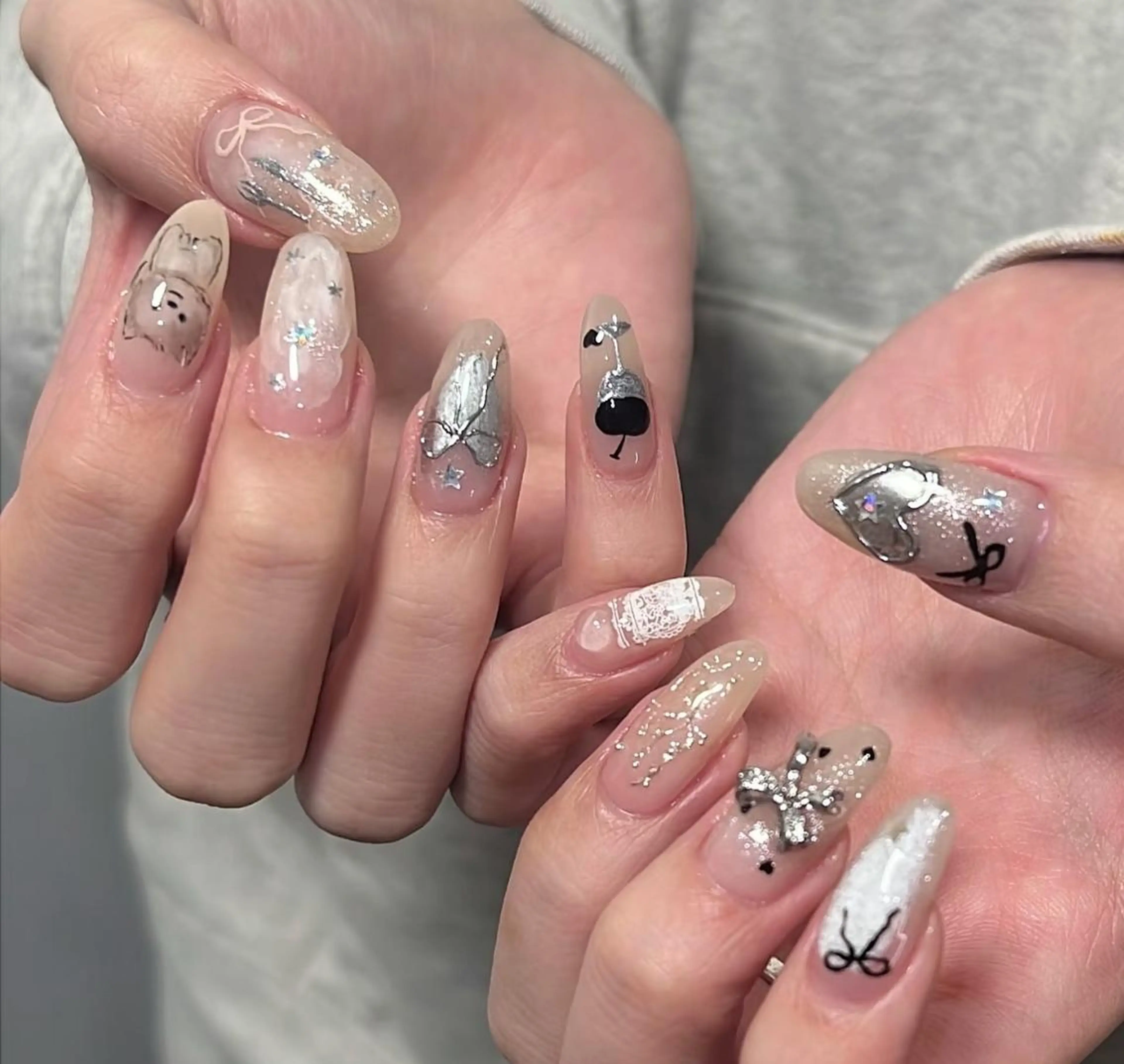 ネイル ハンドネイル 🎀 NaNa_nailのネイルデザイン