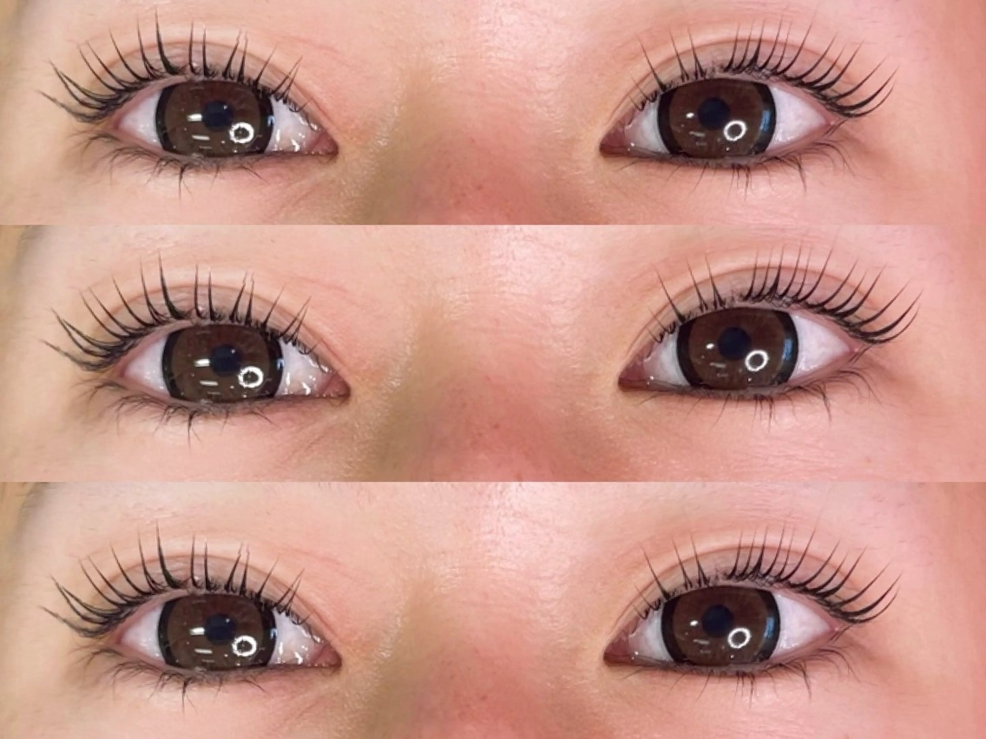 マツエク・マツパ フラットラッシュ まつげパーマ 一重×まつ毛パーマ ボリュームラッシュ マツパ サン美容室 ♡の眉毛・アイブロウイメージ