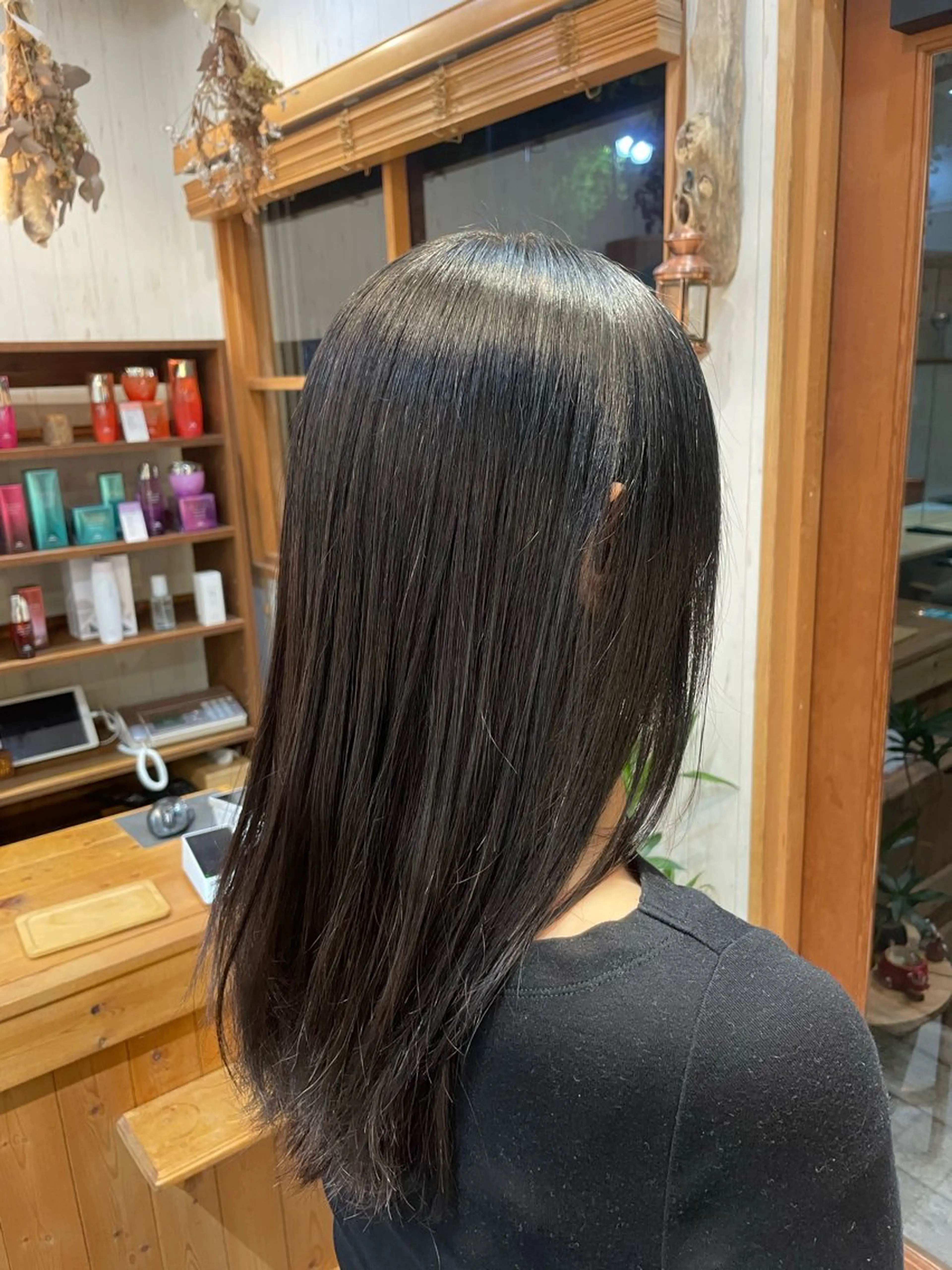 パーマ 酸性ストレート ストレートパーマ 🪻二宮俊カットモデ ル縮毛矯正募集🪻のヘアスタイル