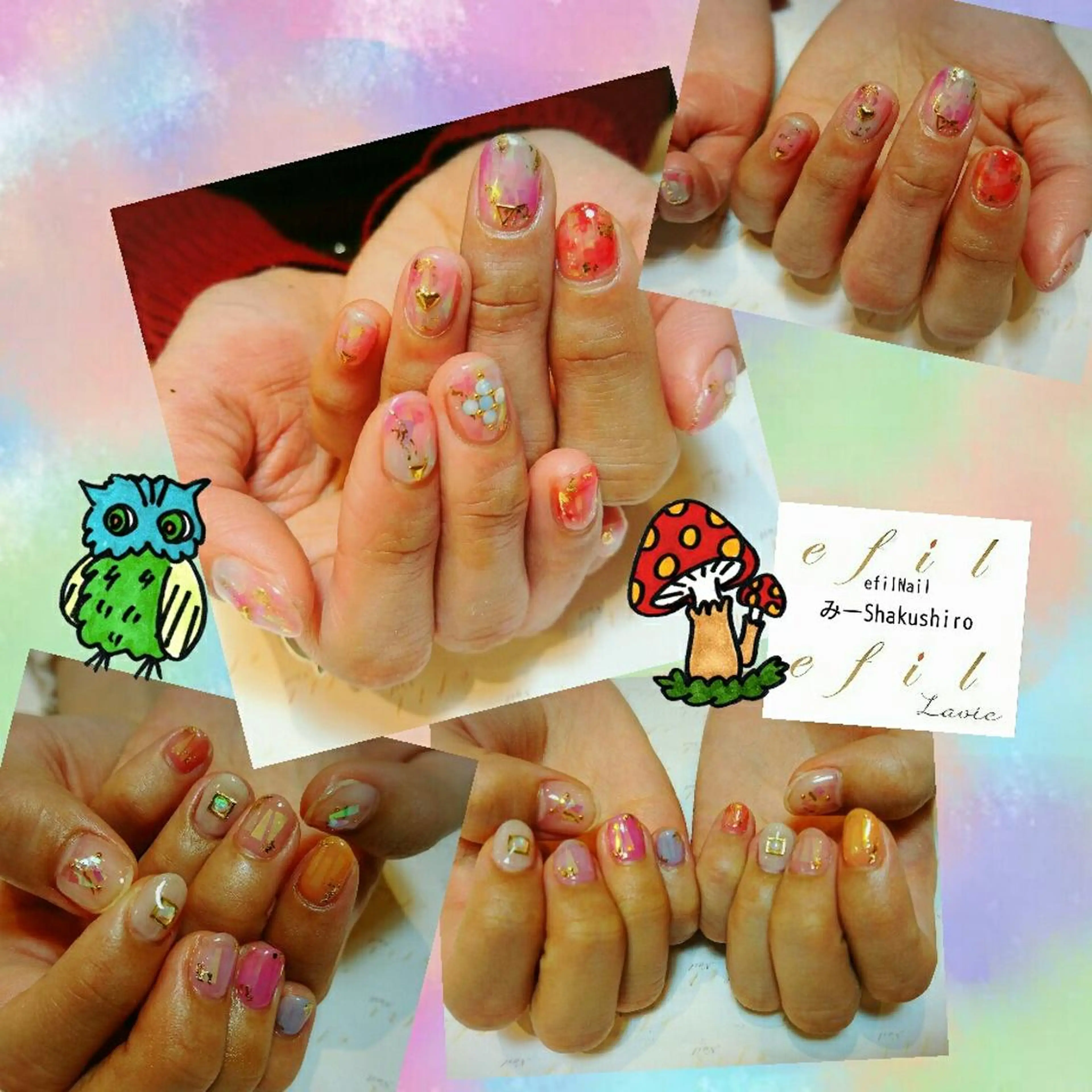 ネイル 持ち込み みー shakushiroのネイルデザイン