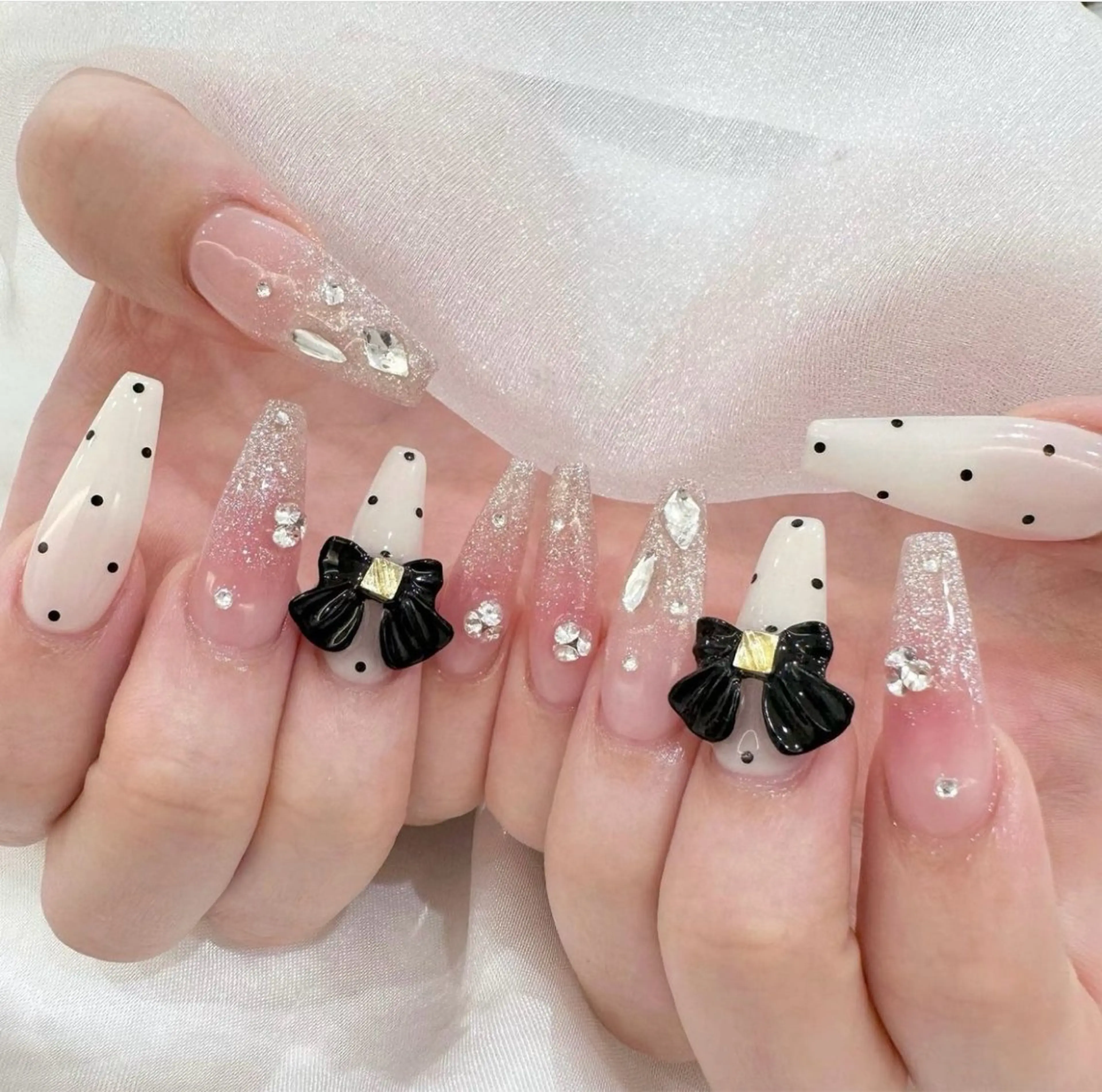 150分パーツつけ放題 💙チップ長さだし持ち込みデザイン💙❣️新規オフ無料の写真