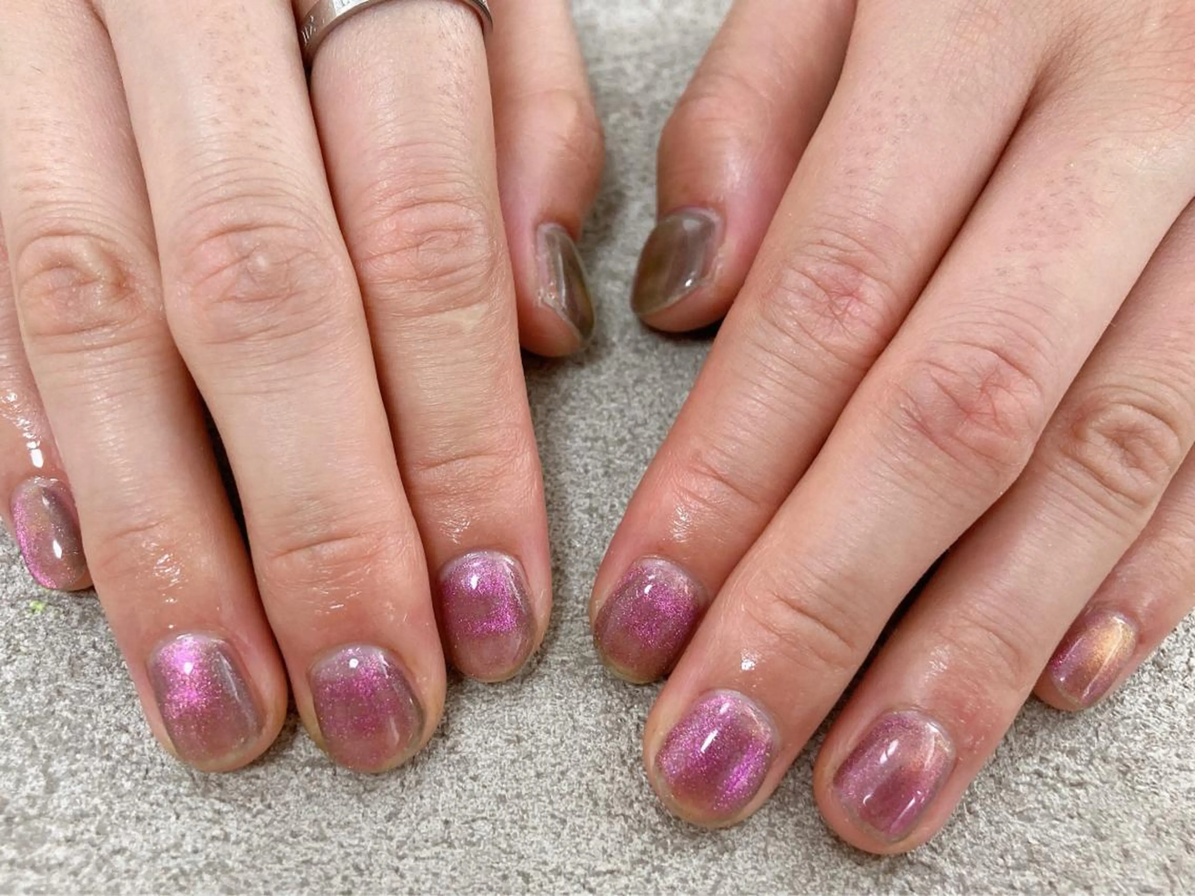 ネイル マグネットネイル ハンドネイル mogunail &blowのネイルデザイン