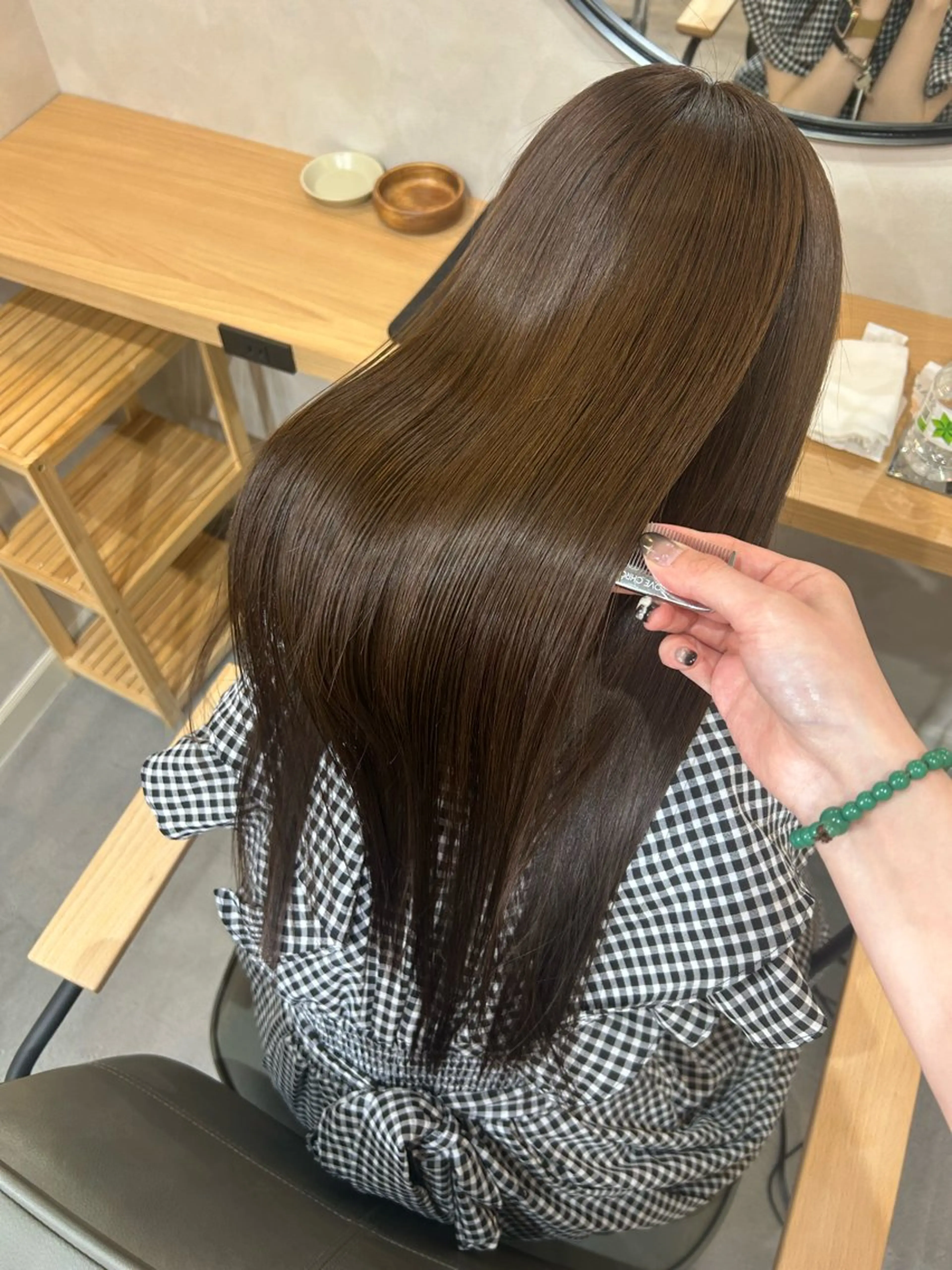 ロング カラー 𝐒𝐇𝐔𝐑𝐈 🦋艶カラー🦋のヘアスタイル