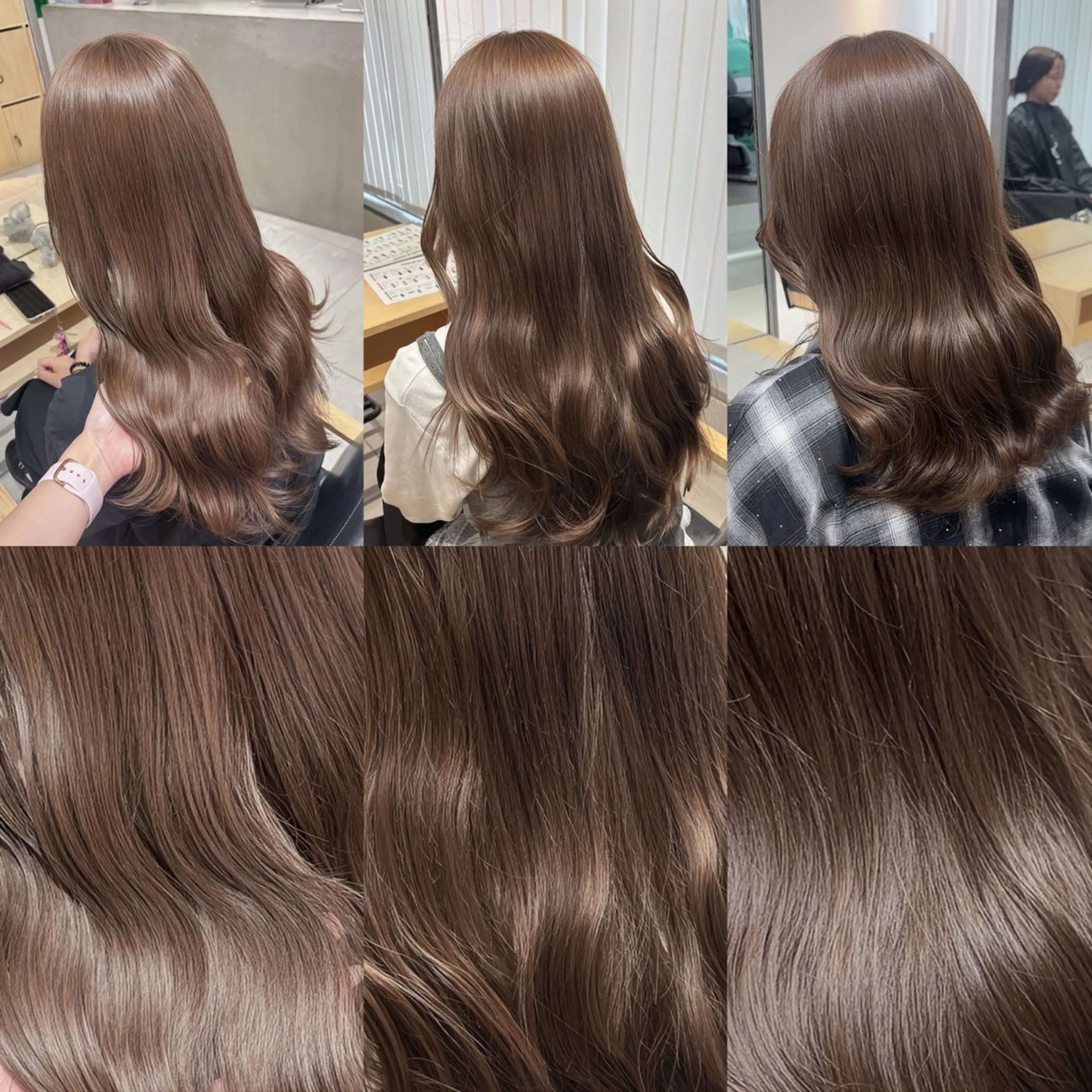 ロング カラー ヘアアレンジ ヘアカラー ベージュ/グレージュ 🧸あやか/表参道のヘアスタイル