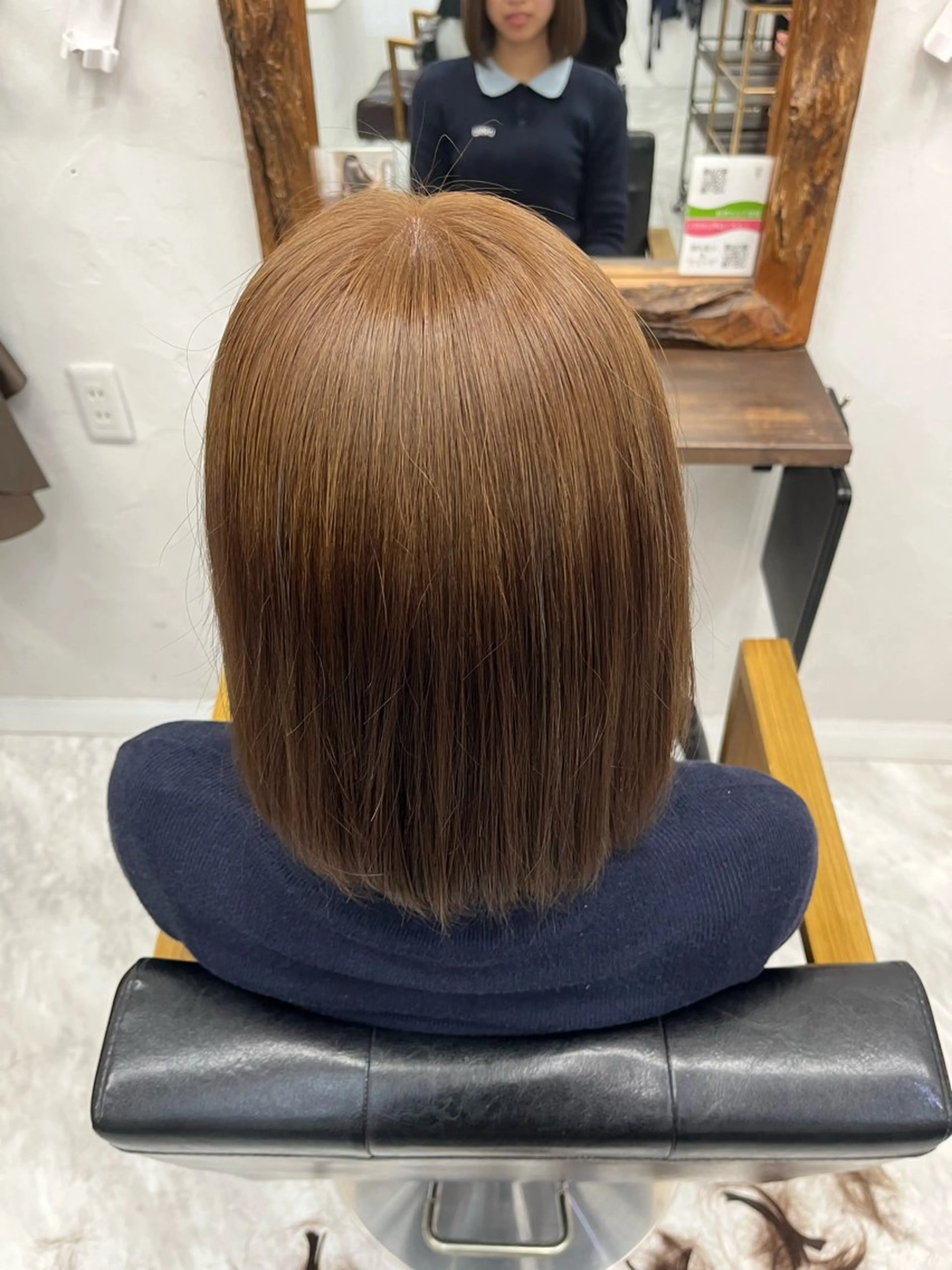 カラー ブラウンカラー ヘーゼル 森元 優衣のヘアスタイル