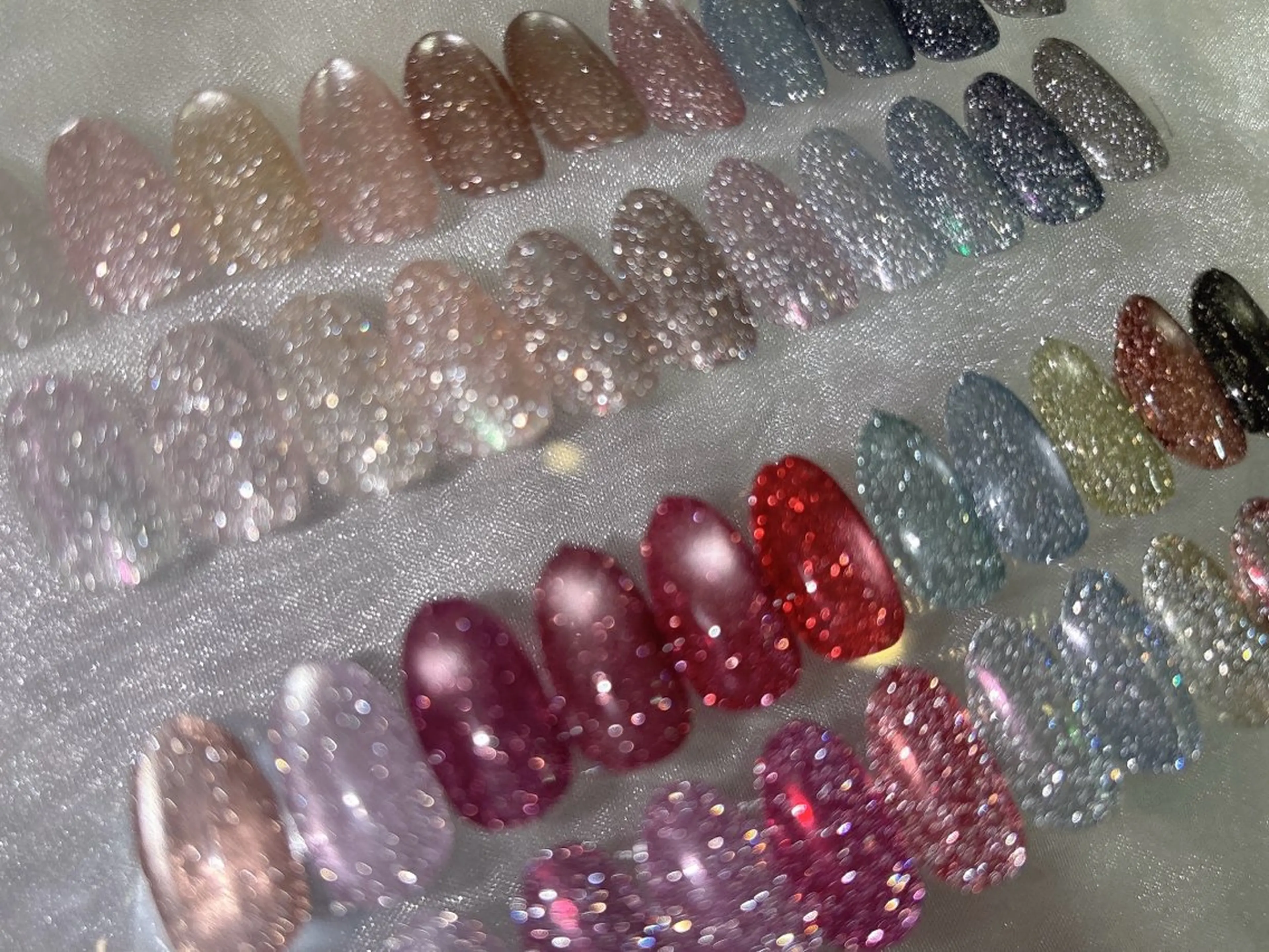 ネイル フラッシュネイル マグネットネイル #arl 豊田店　小島あいののネイルデザイン