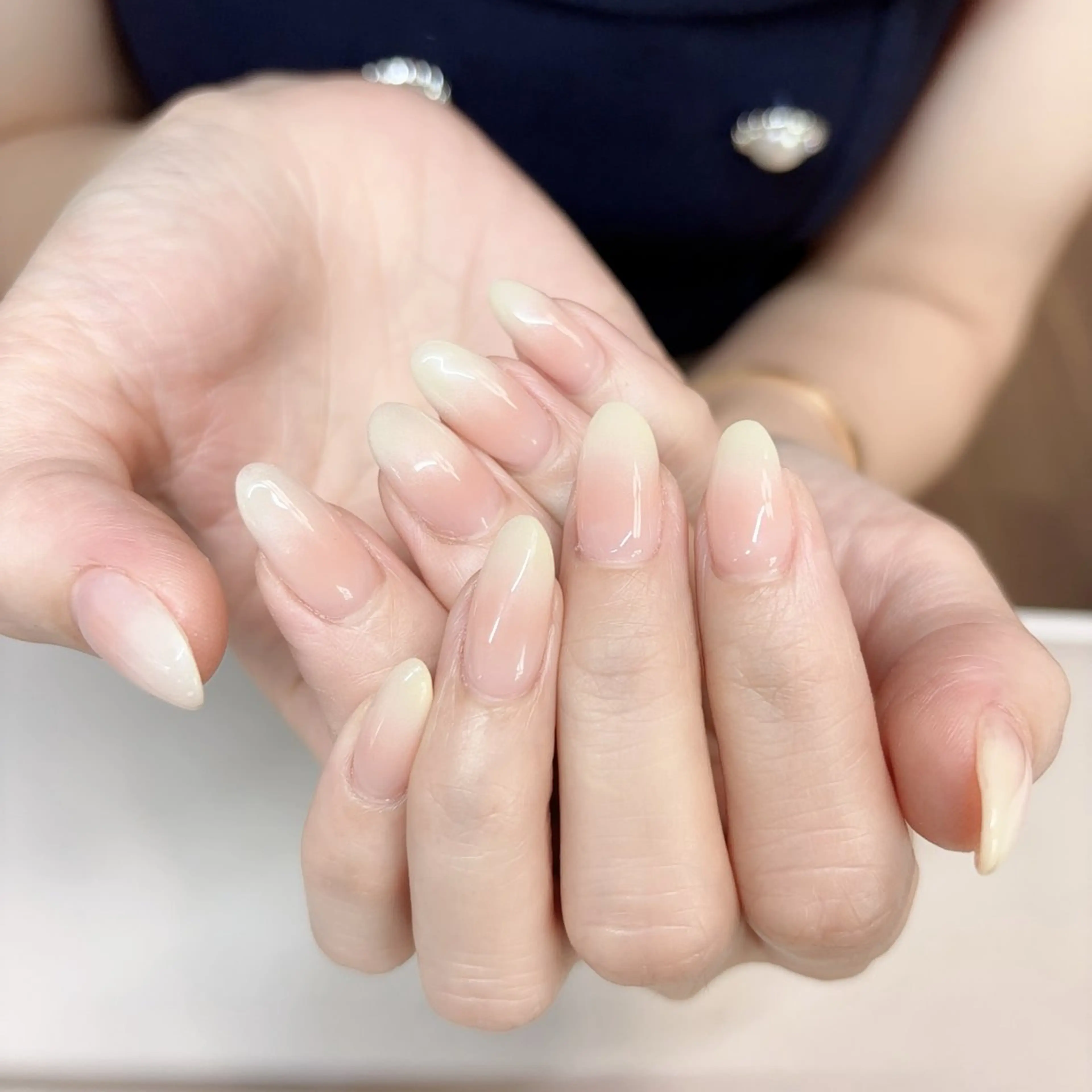 ネイル アニマル柄 アートネイル オーロラネイル べっ甲ネイル ブラウン Rika Nail ellaのネイルデザイン