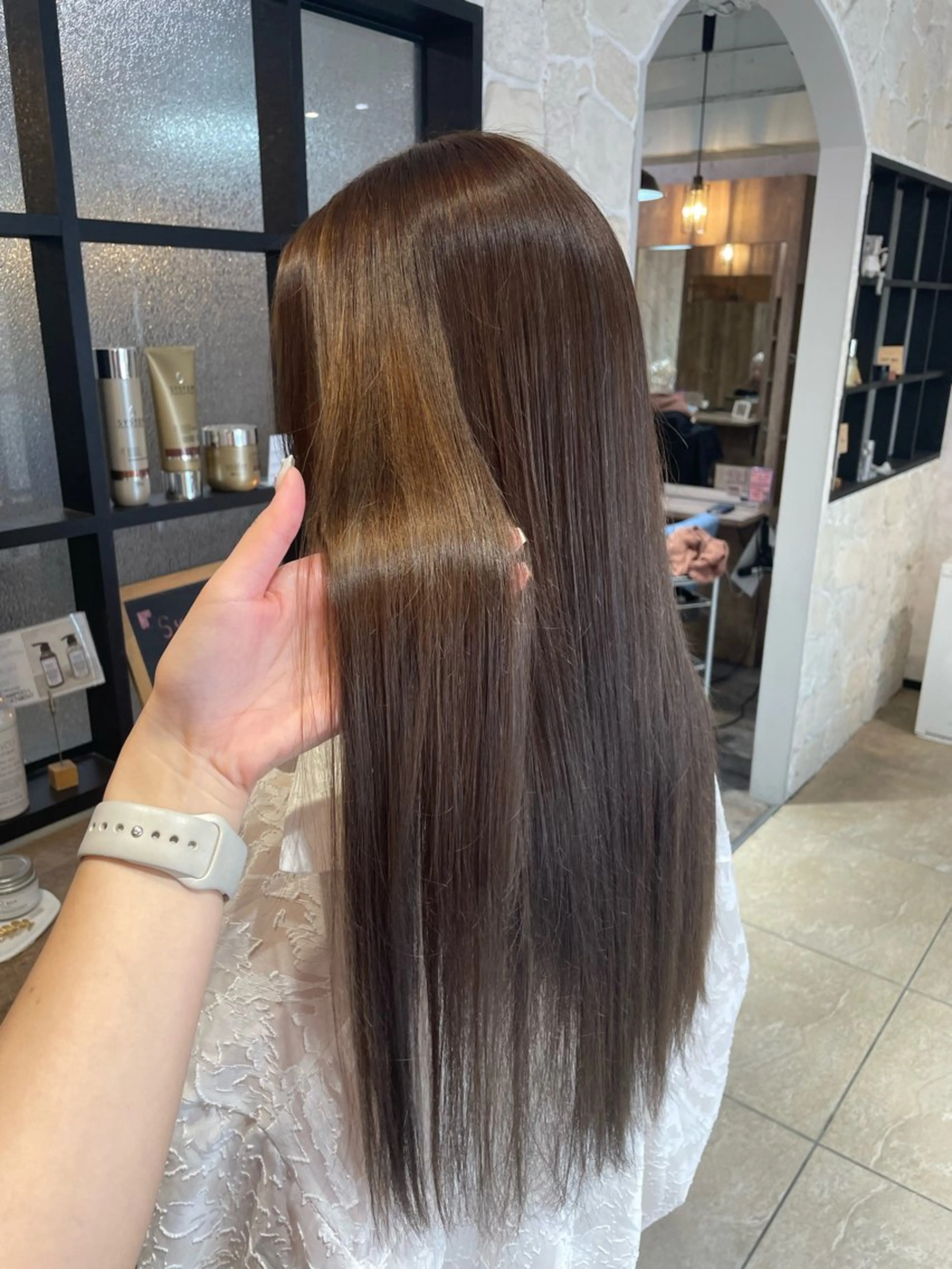 ロング カラー 髪質改善カラー🫧 横浜/liberteのヘアスタイル