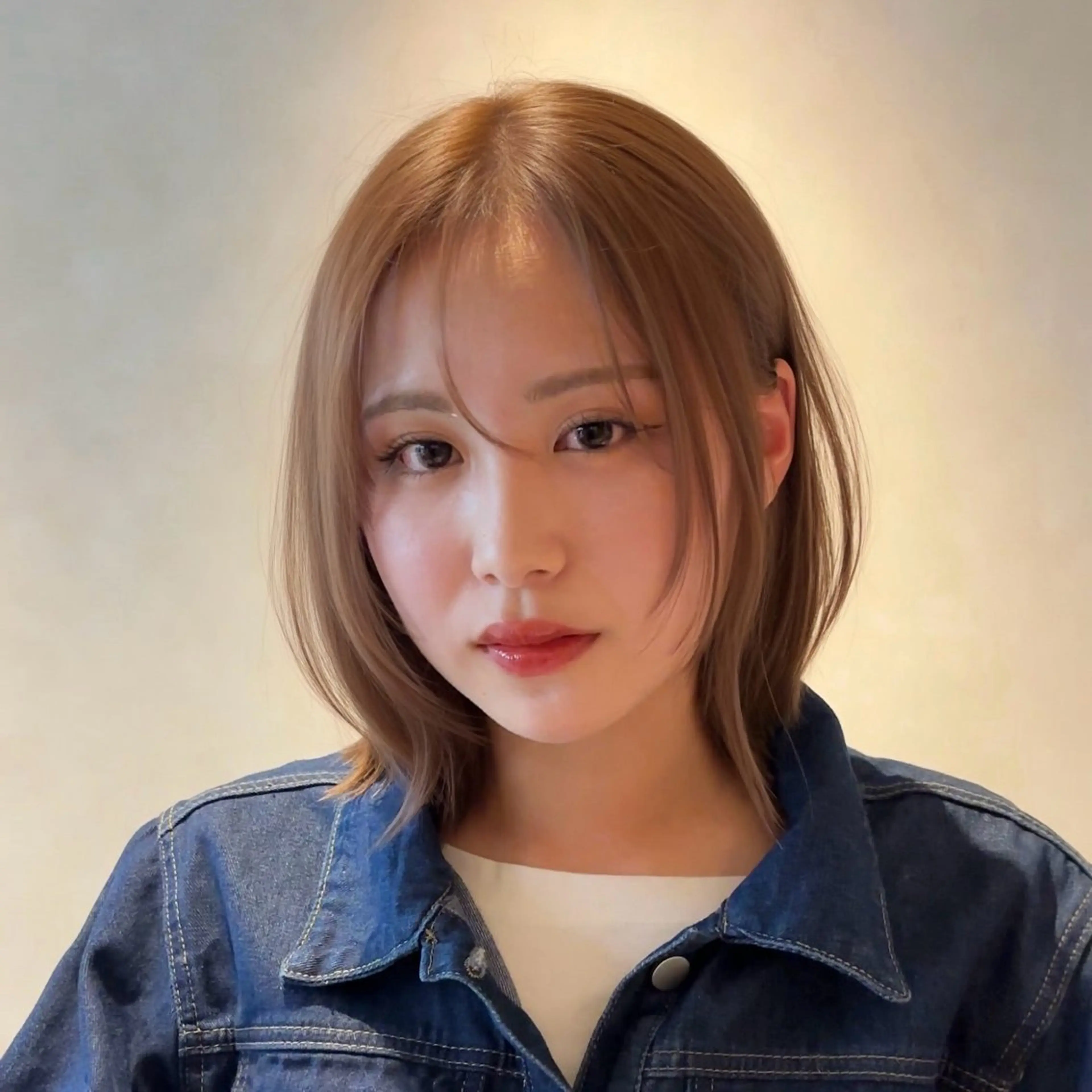 ミディアム カラー カット ヘアカラー トリートメント ウメダナオヤ/ くびれヘア✨のヘアスタイル