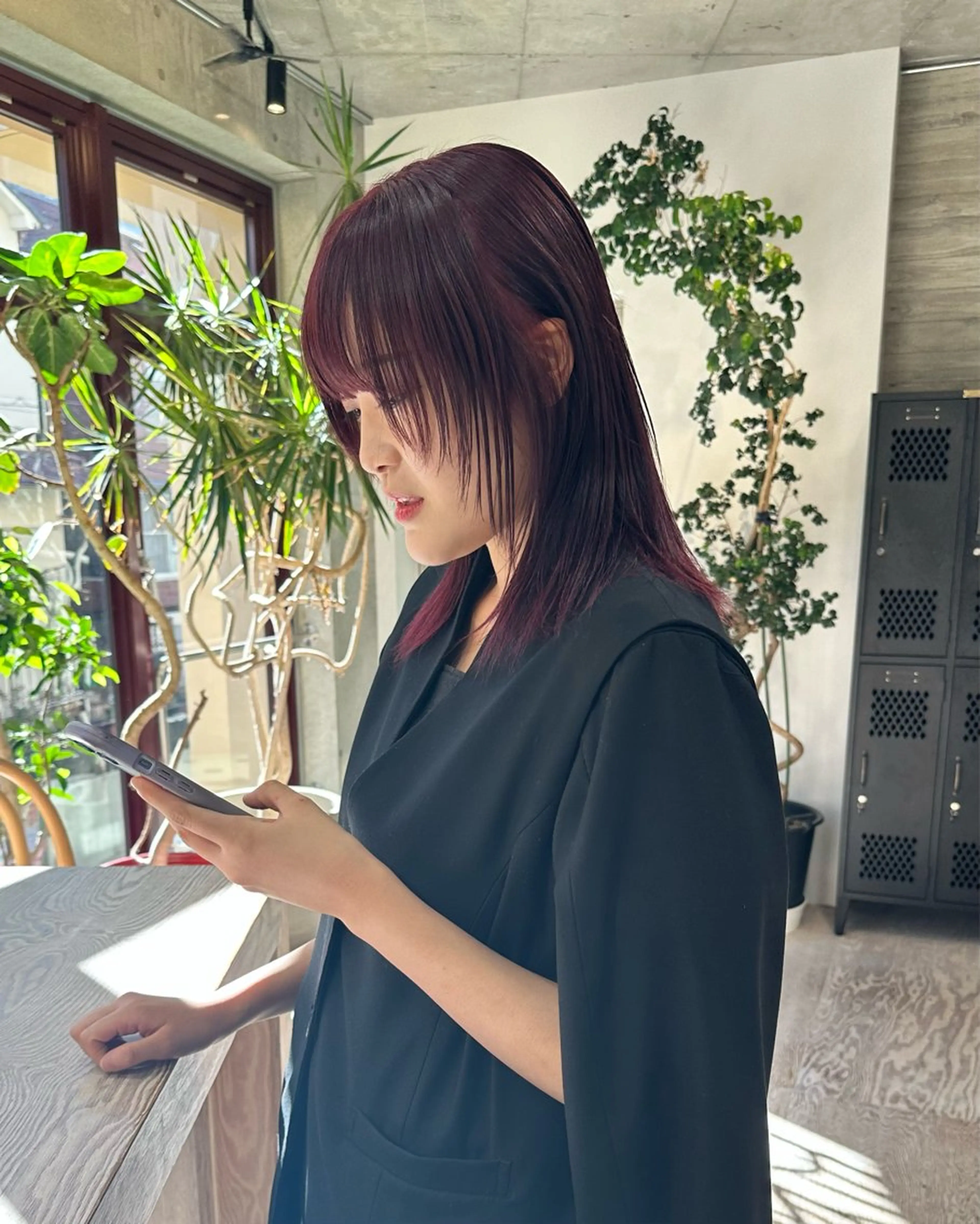 カラー ササキカズマ〻透明感 〻色落ち〻赤み消しのヘアスタイル