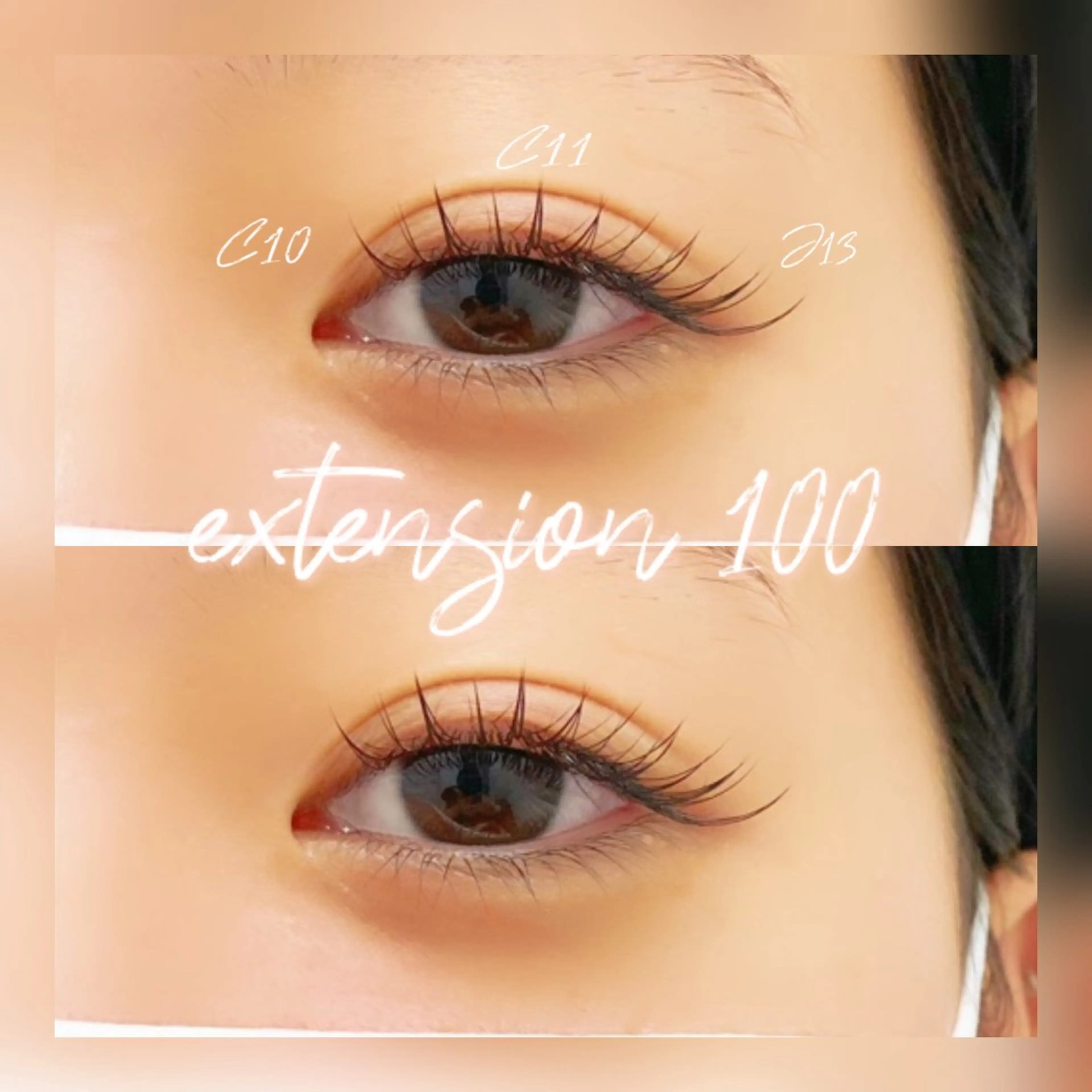 マツエク・マツパ - MANA-のマツエク・マツパデザイン