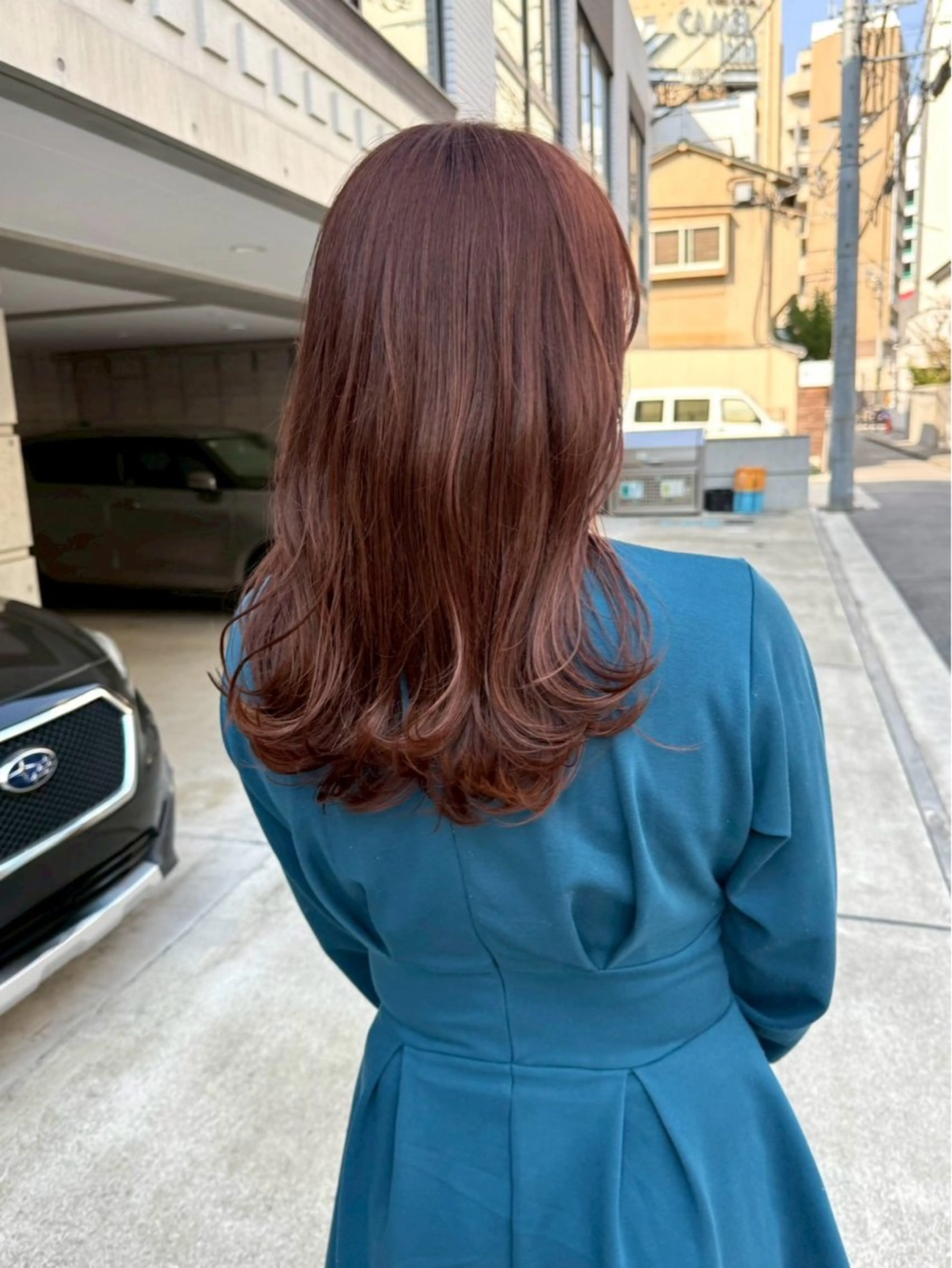 ブリーチなしダブルカラー【暖色限定】の写真